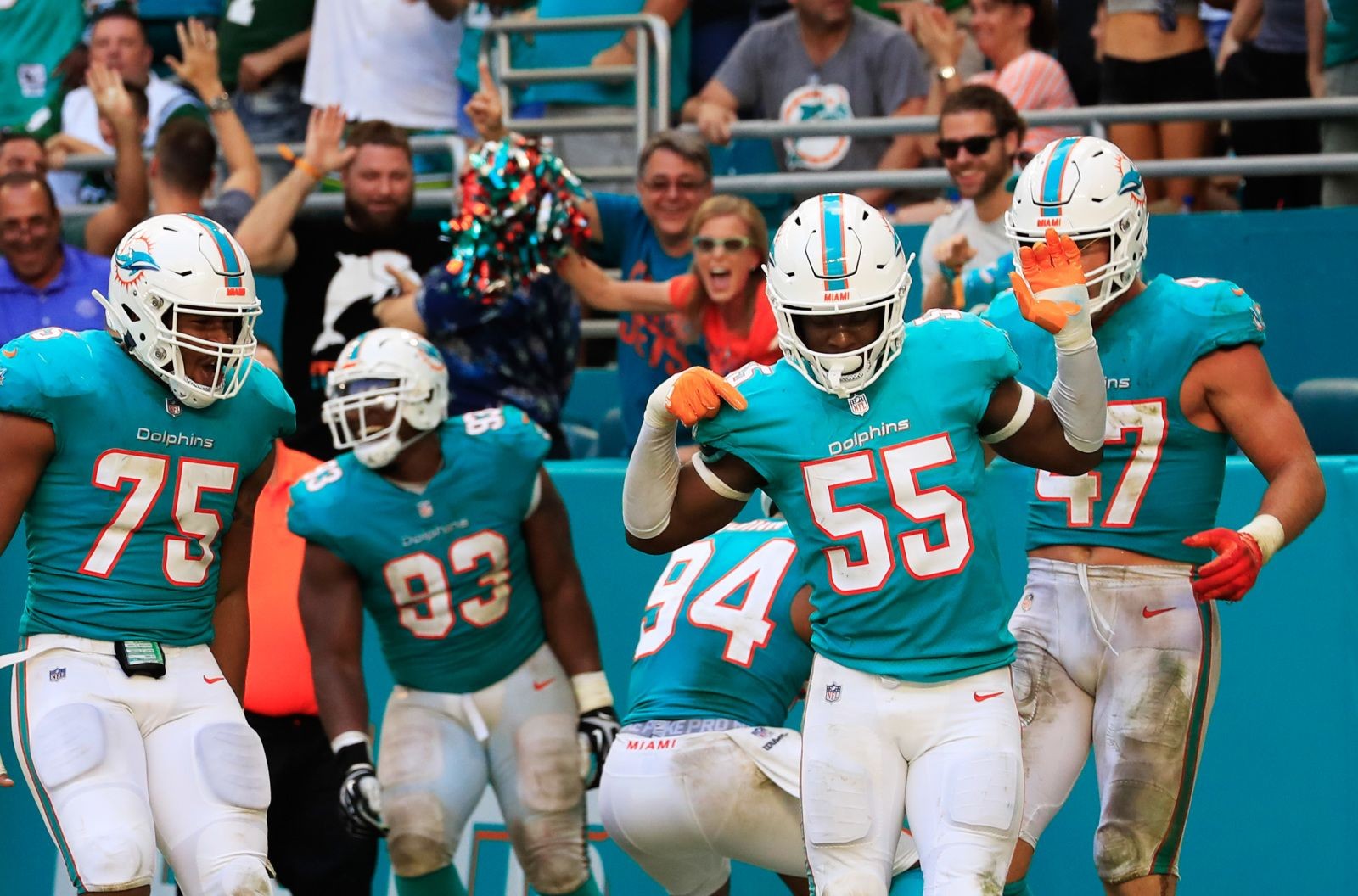 Miami Dolphins linebackers unchanged after free agency