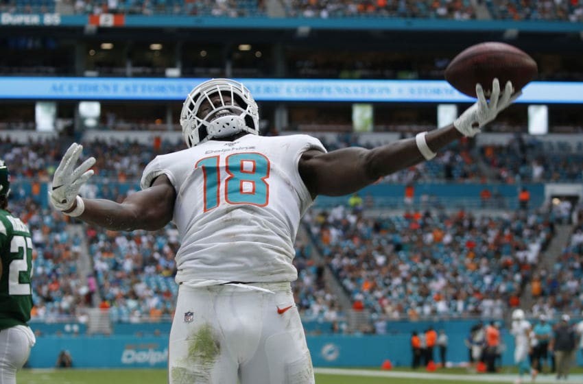 The Miami Dolphins post draft receiver unit got stronger