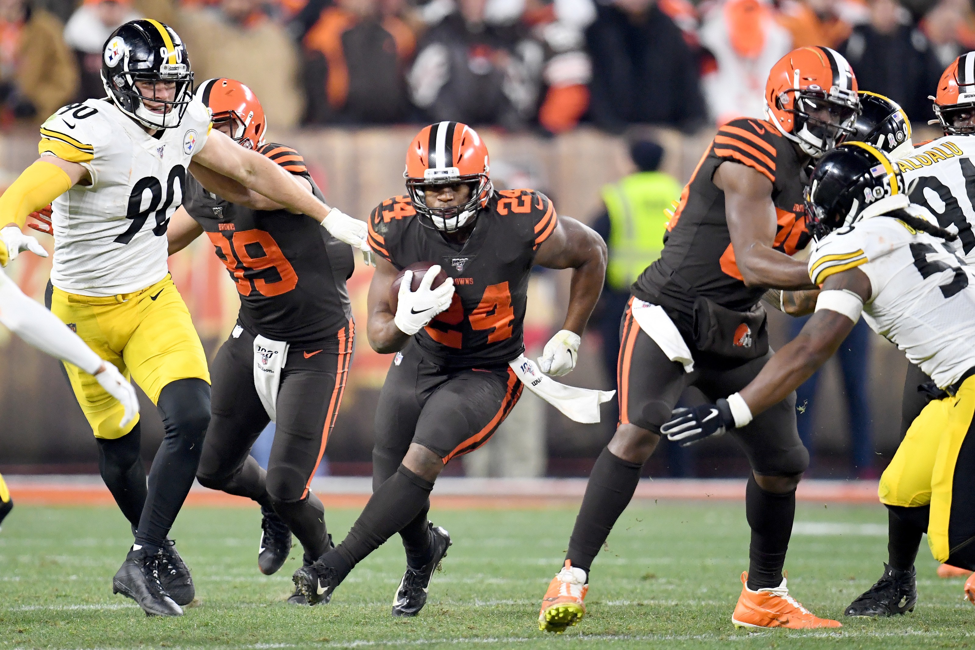 Cleveland Browns, Steelers fined over 2 million total for brawl