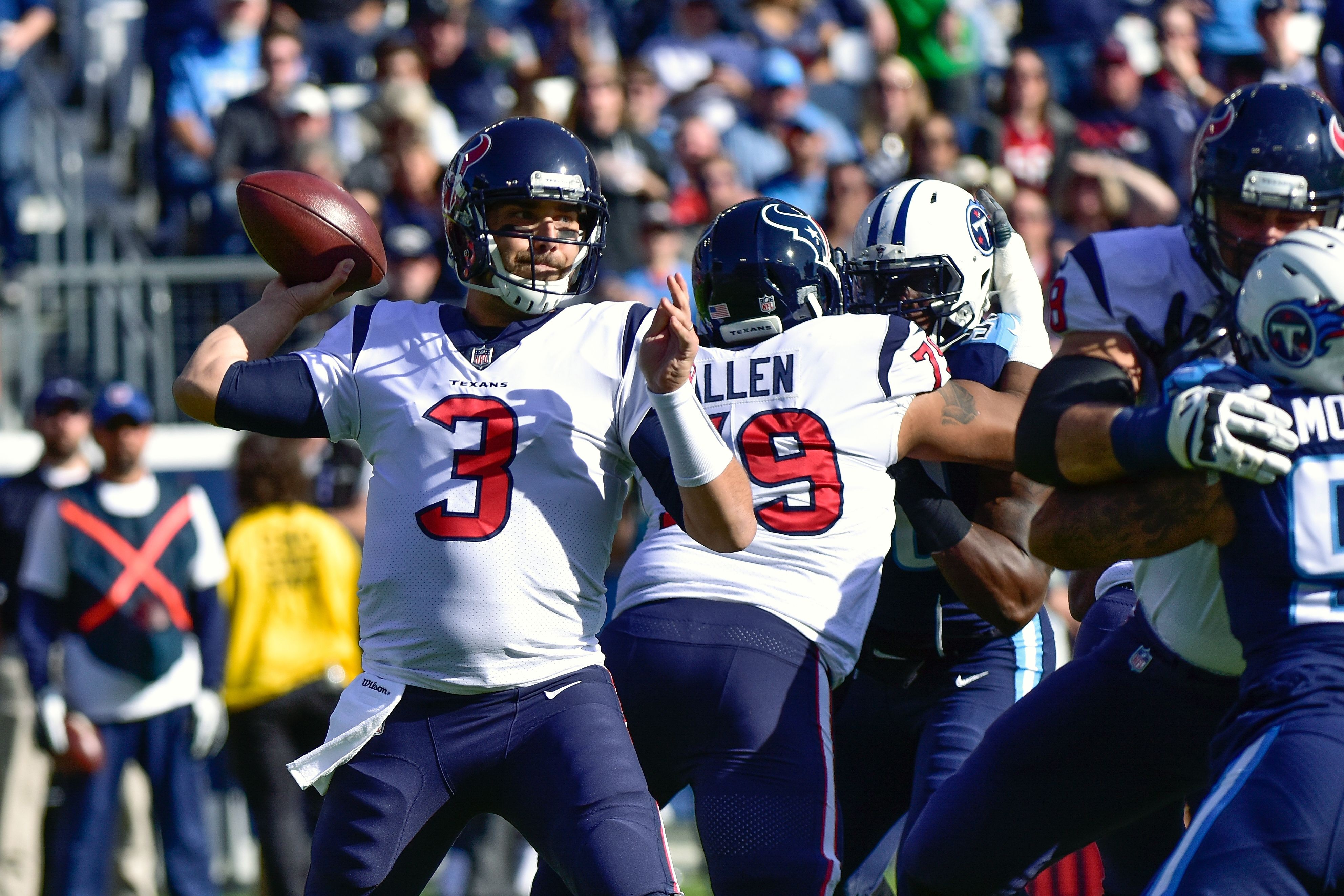 Texans once again have a new left tackle