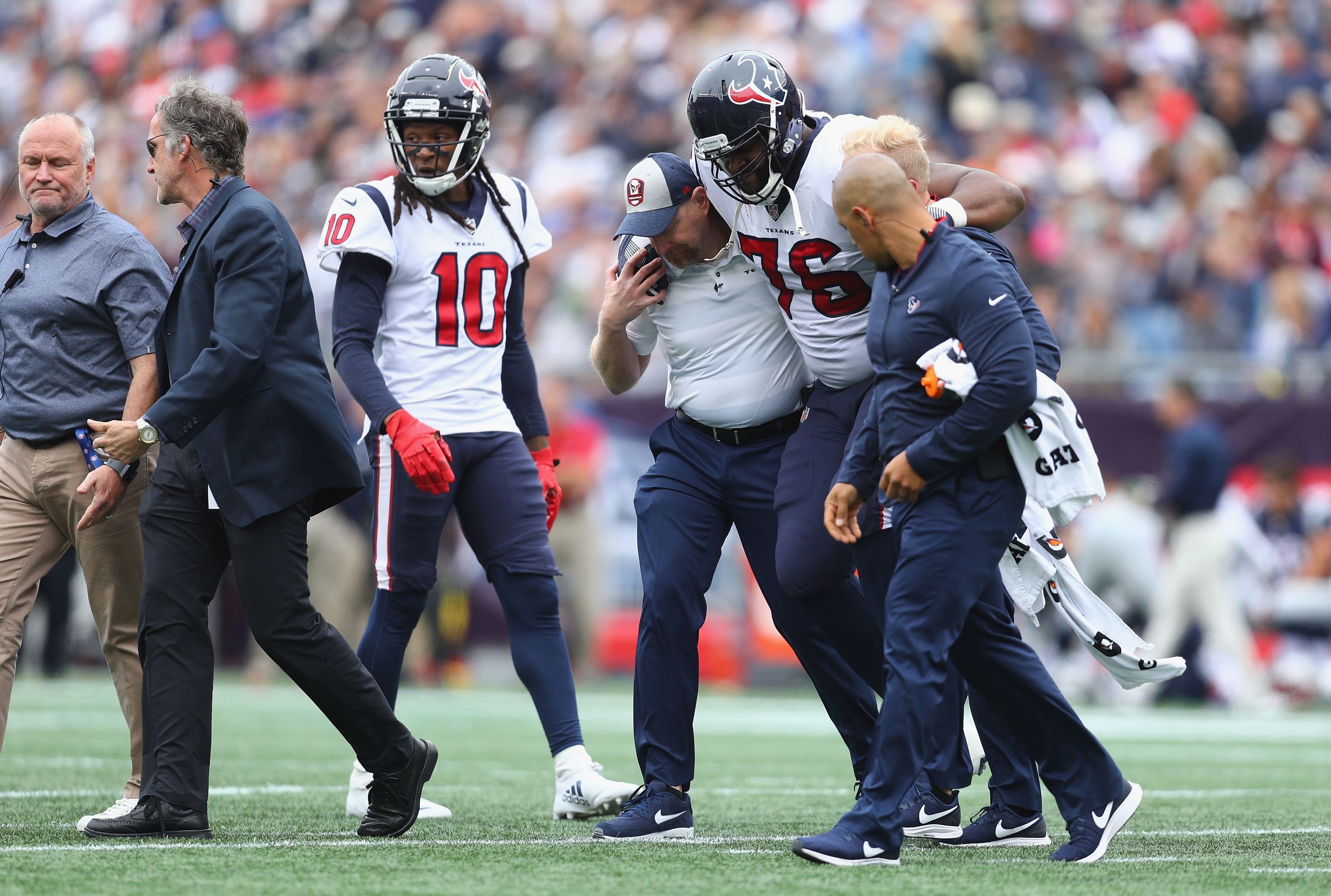 Houston Texans Placed several players on the injured reserve