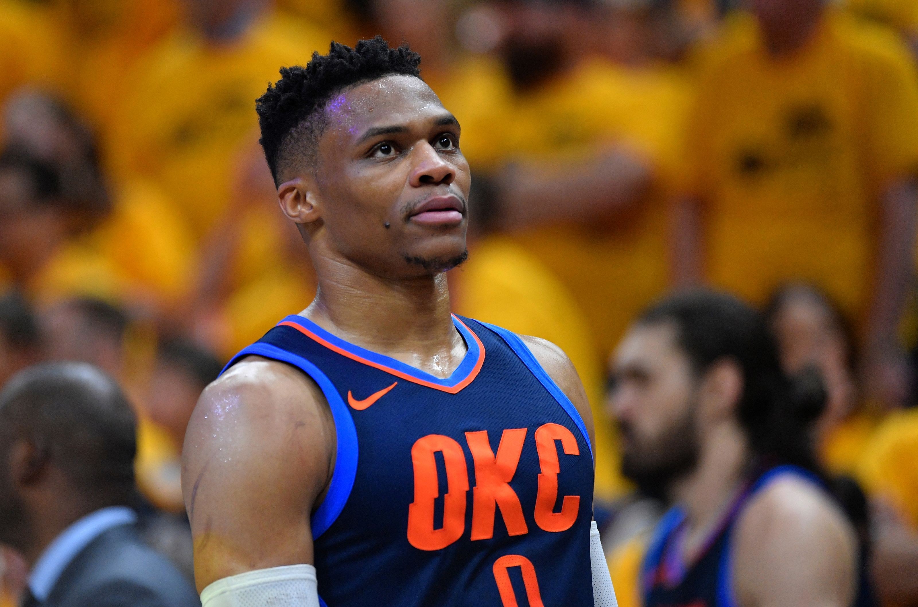 Russell Westbrook: Adding insult to elimination, NBA may issue fine.