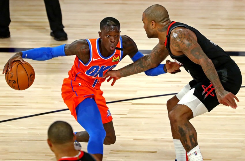 Comparing OKC Thunder NBA 2K21 team ranks versus the
