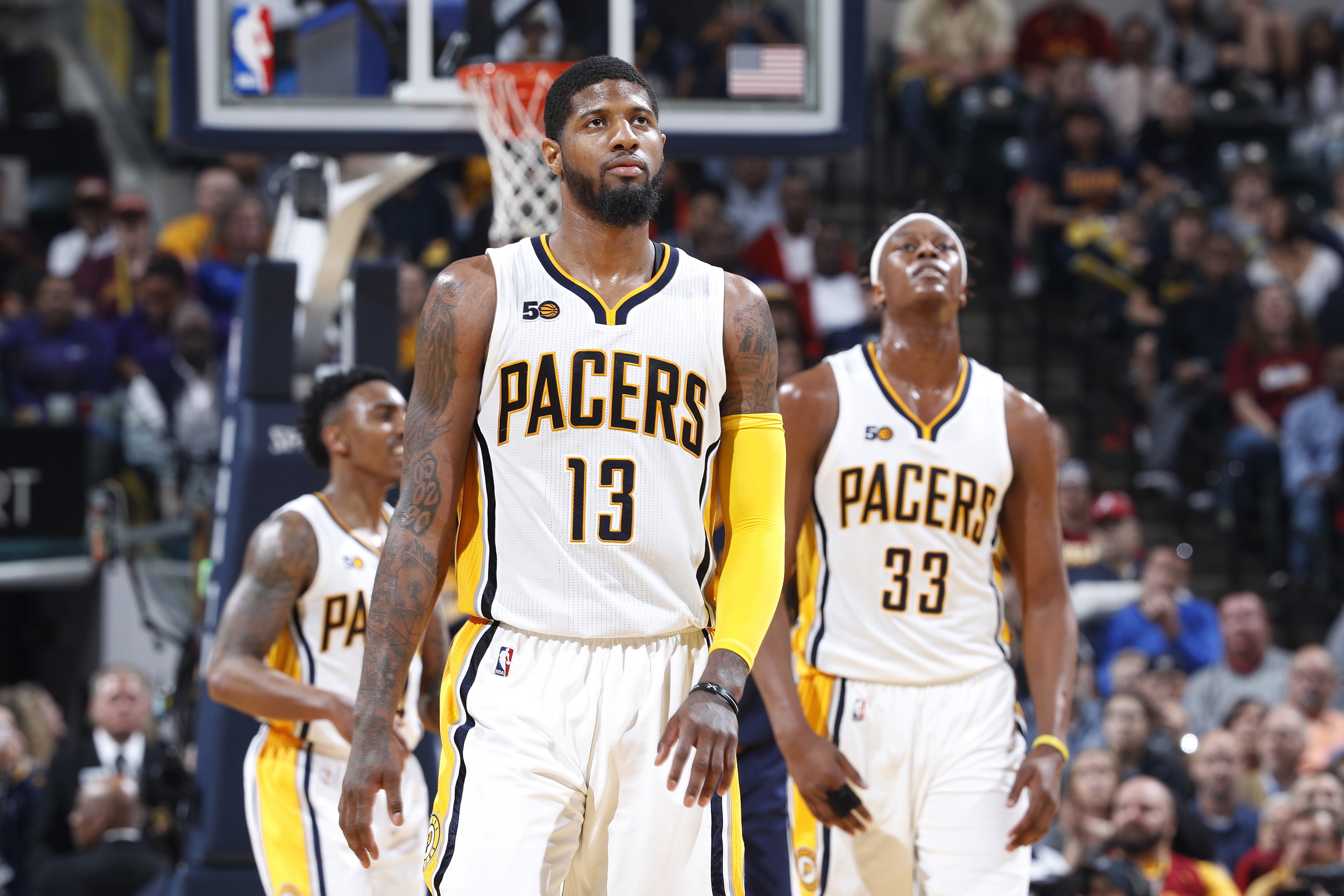 Pacers lakers farewells