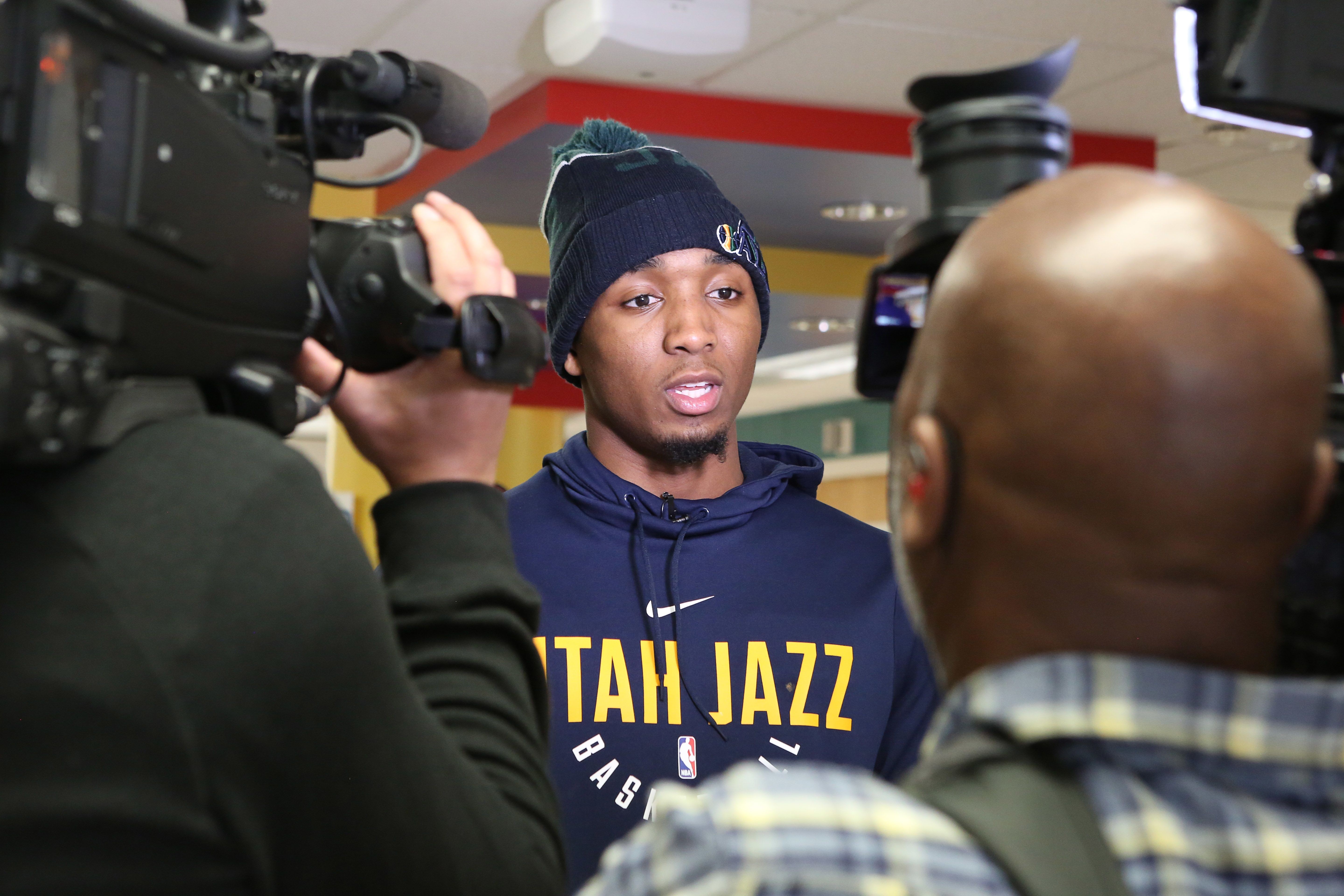 Utah Jazz Donovan Mitchell finally hits the injury report