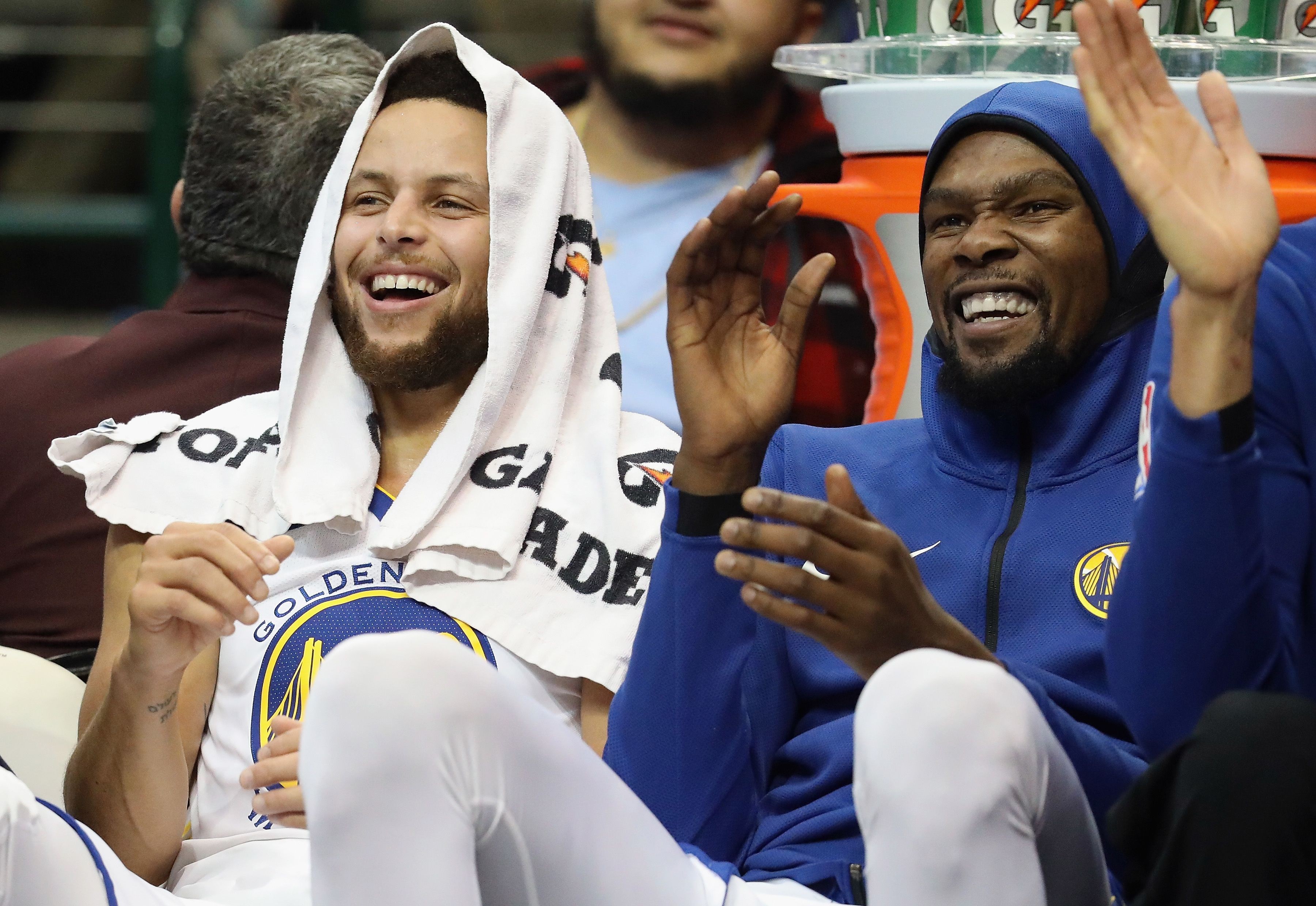kevin durant steph curry white