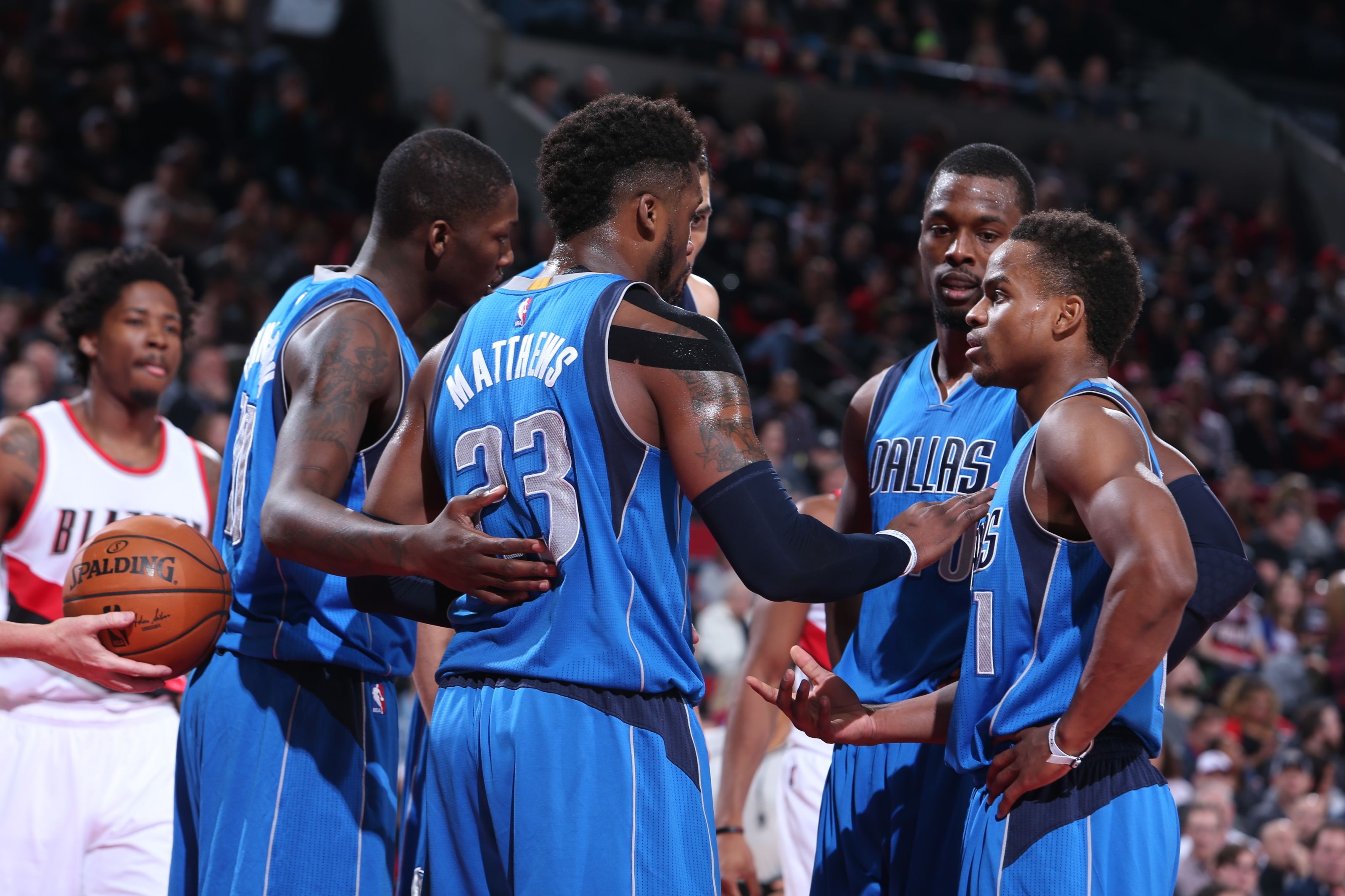 Dallas Mavericks have a team bonding event playing paintball