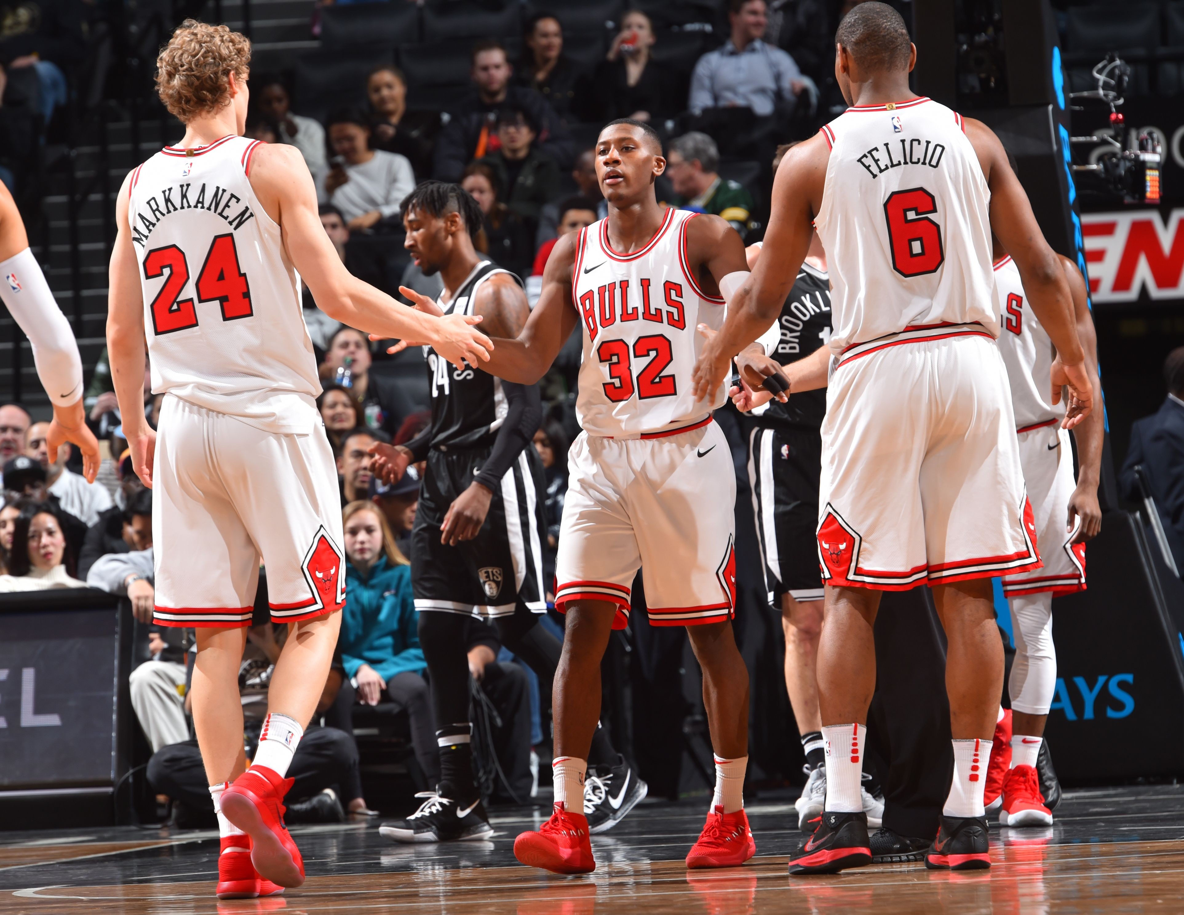 Chicago Bulls lose their fourth straight game against the Brooklyn Nets