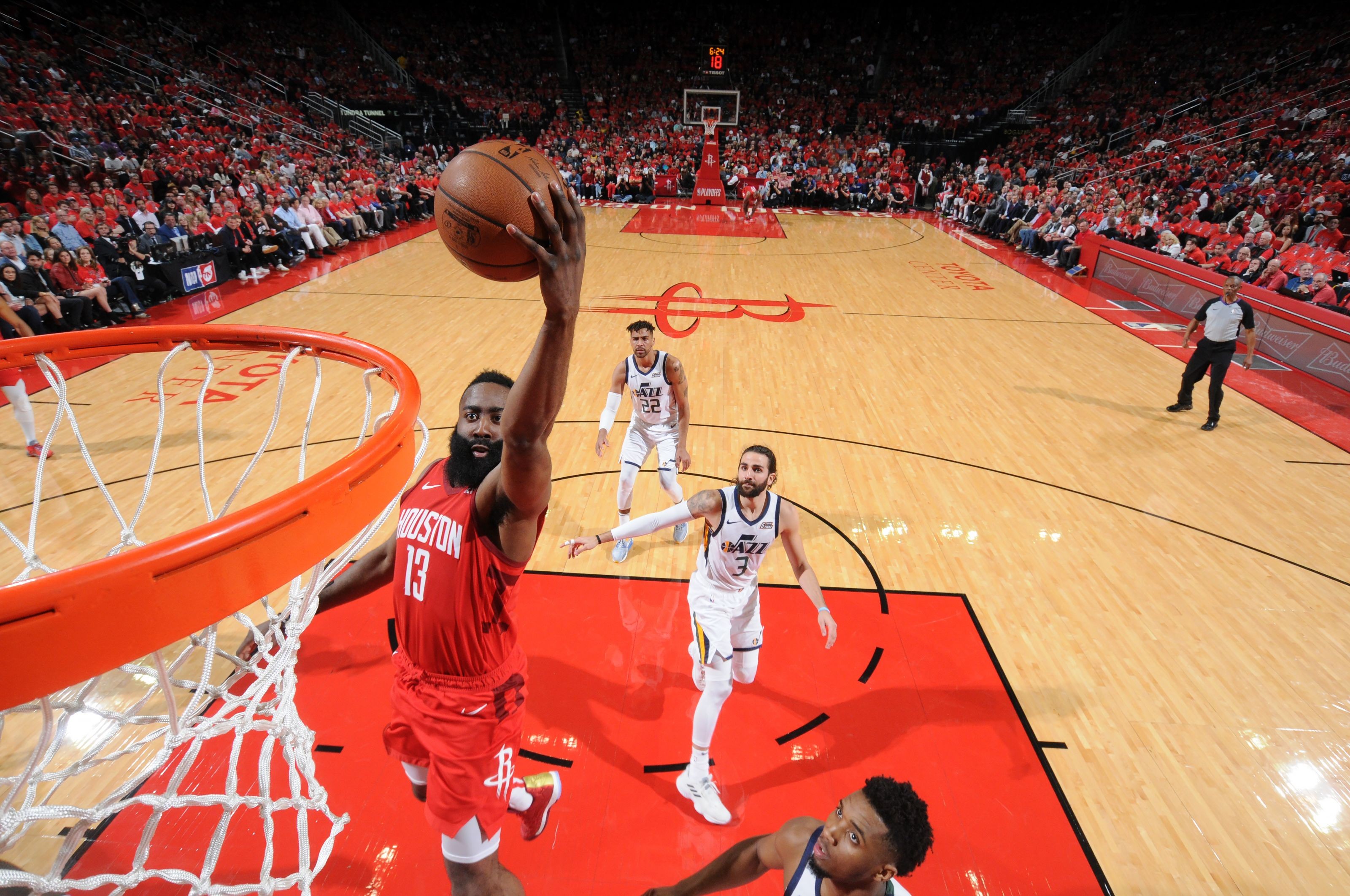Houston Rockets turn up the defense to quiet the Jazz in Game 1 win