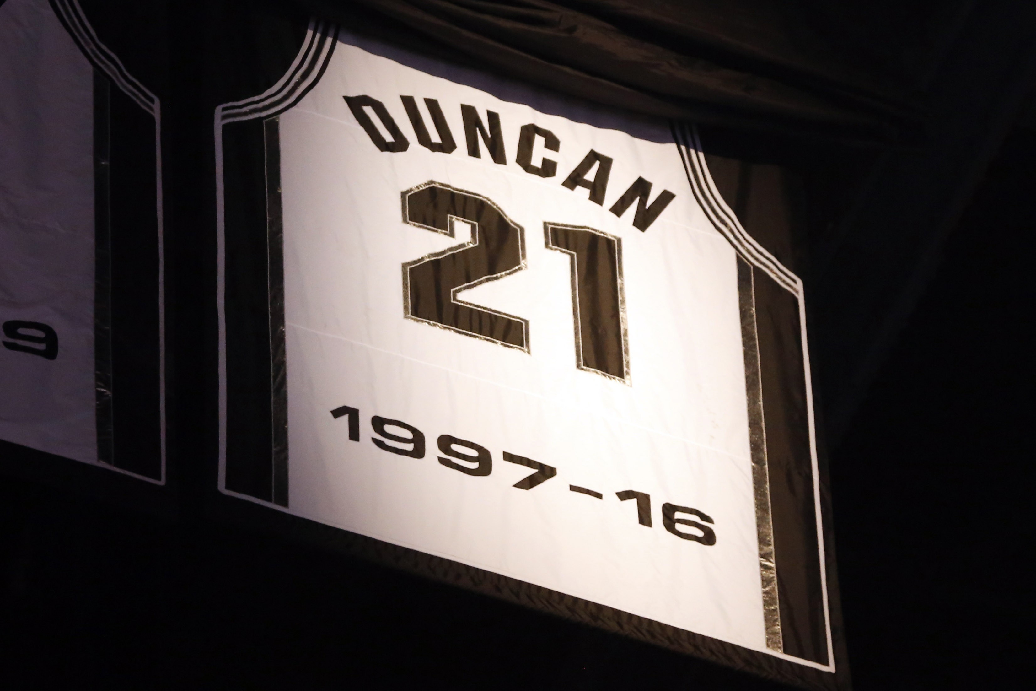 spurs retired numbers