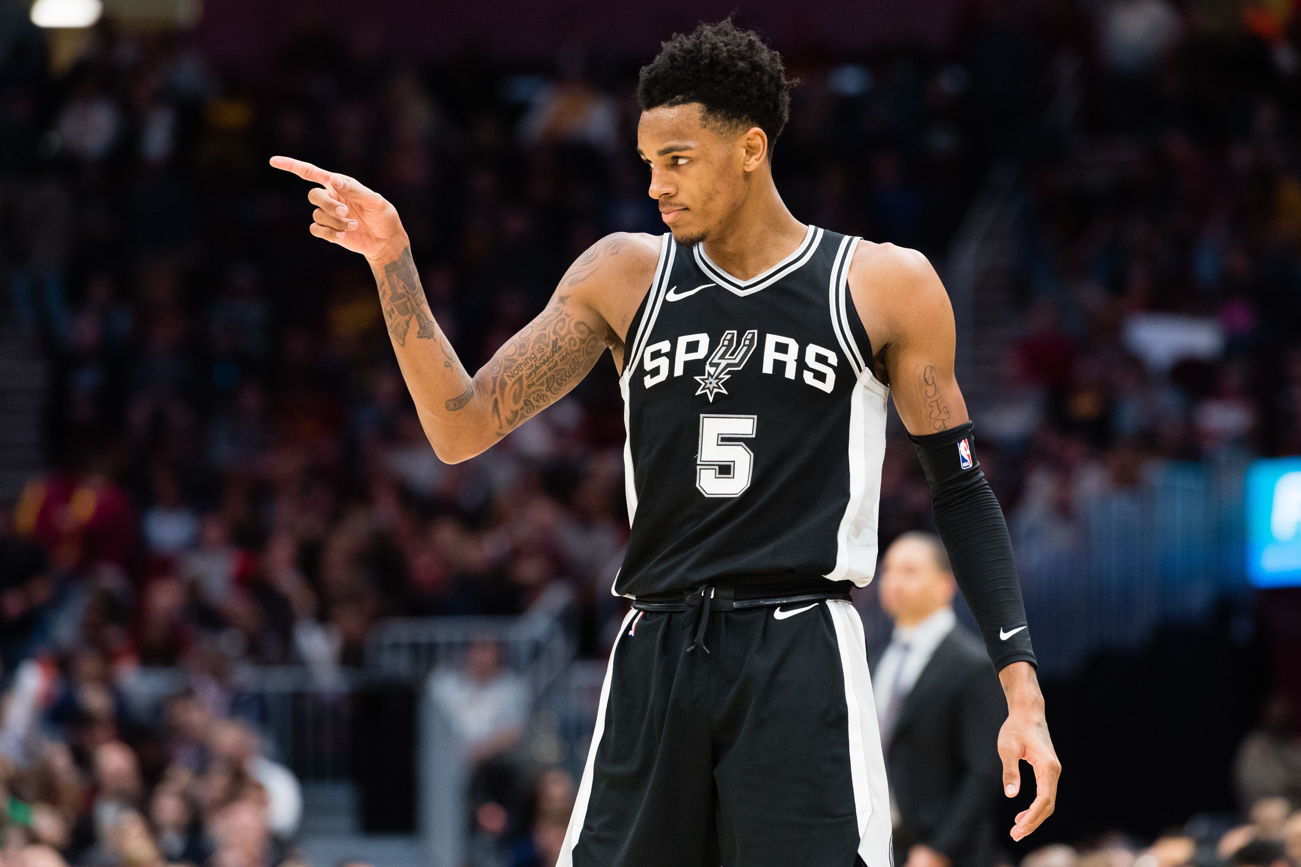 San Antonio Spurs Dejounte Murray tops the charts in rebounding