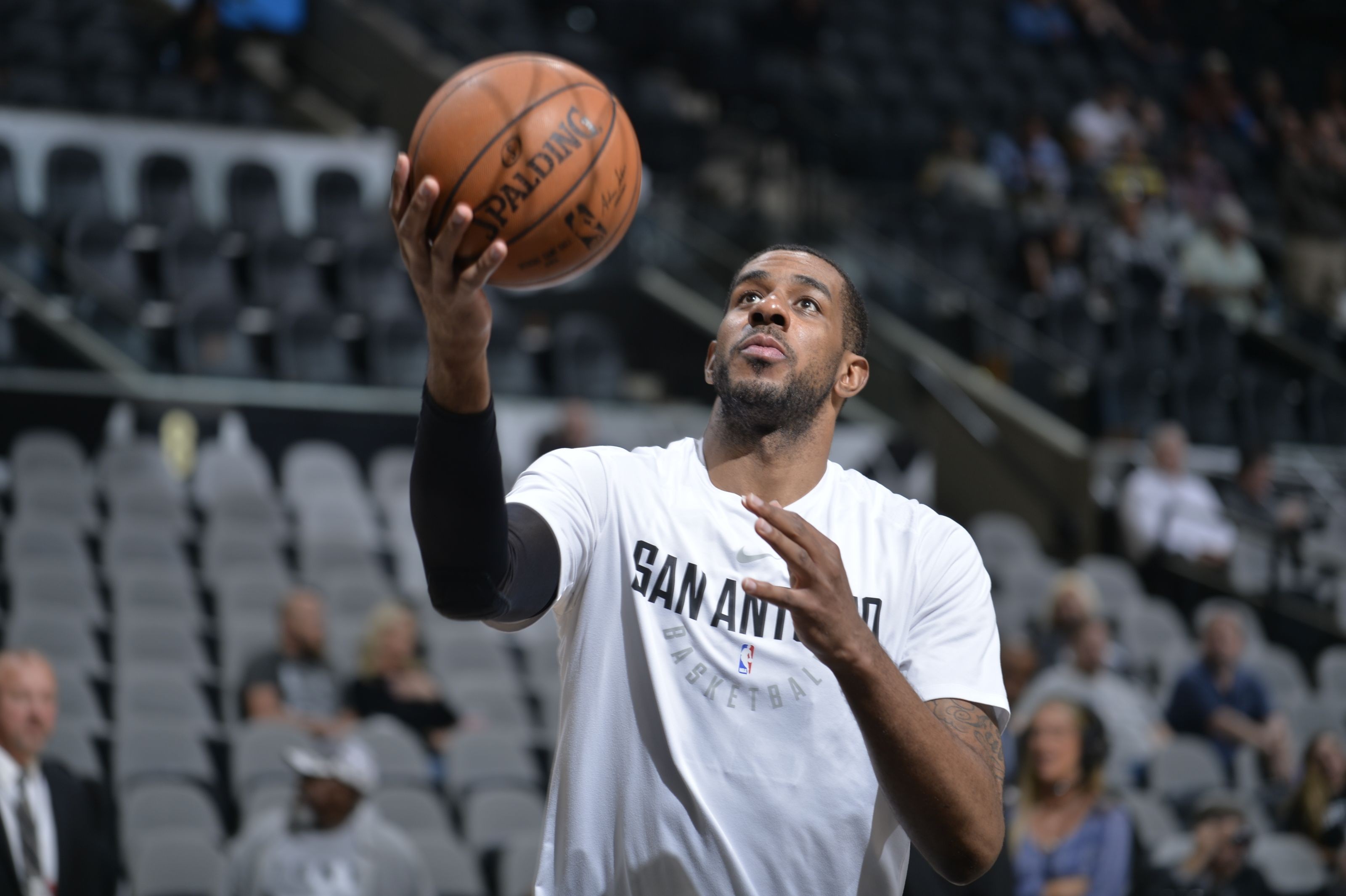 San Antonio Spurs LaMarcus Aldridge is the heart of the team