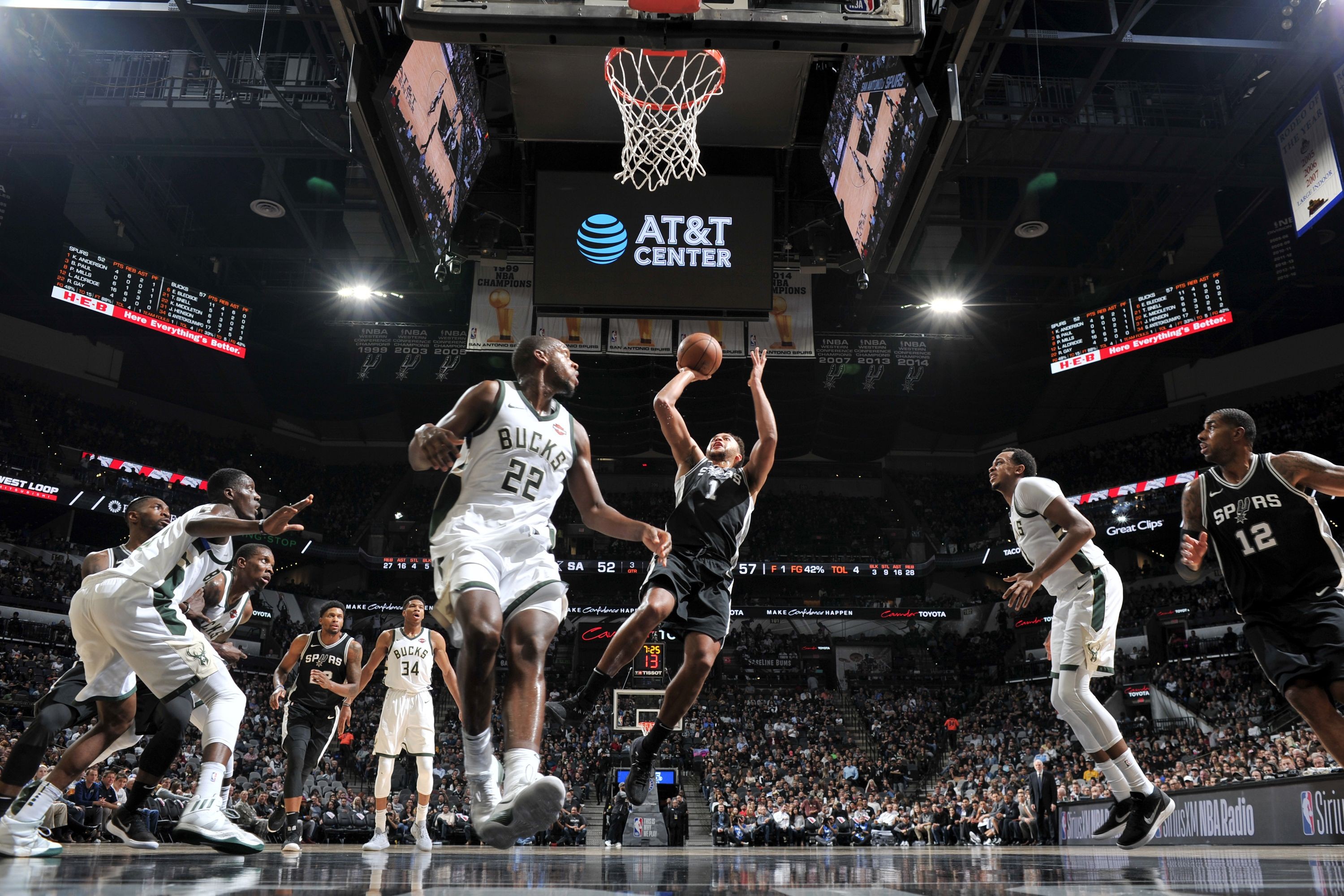 The San Antonio Spurs entered Friday night on a three-game winning streak. 