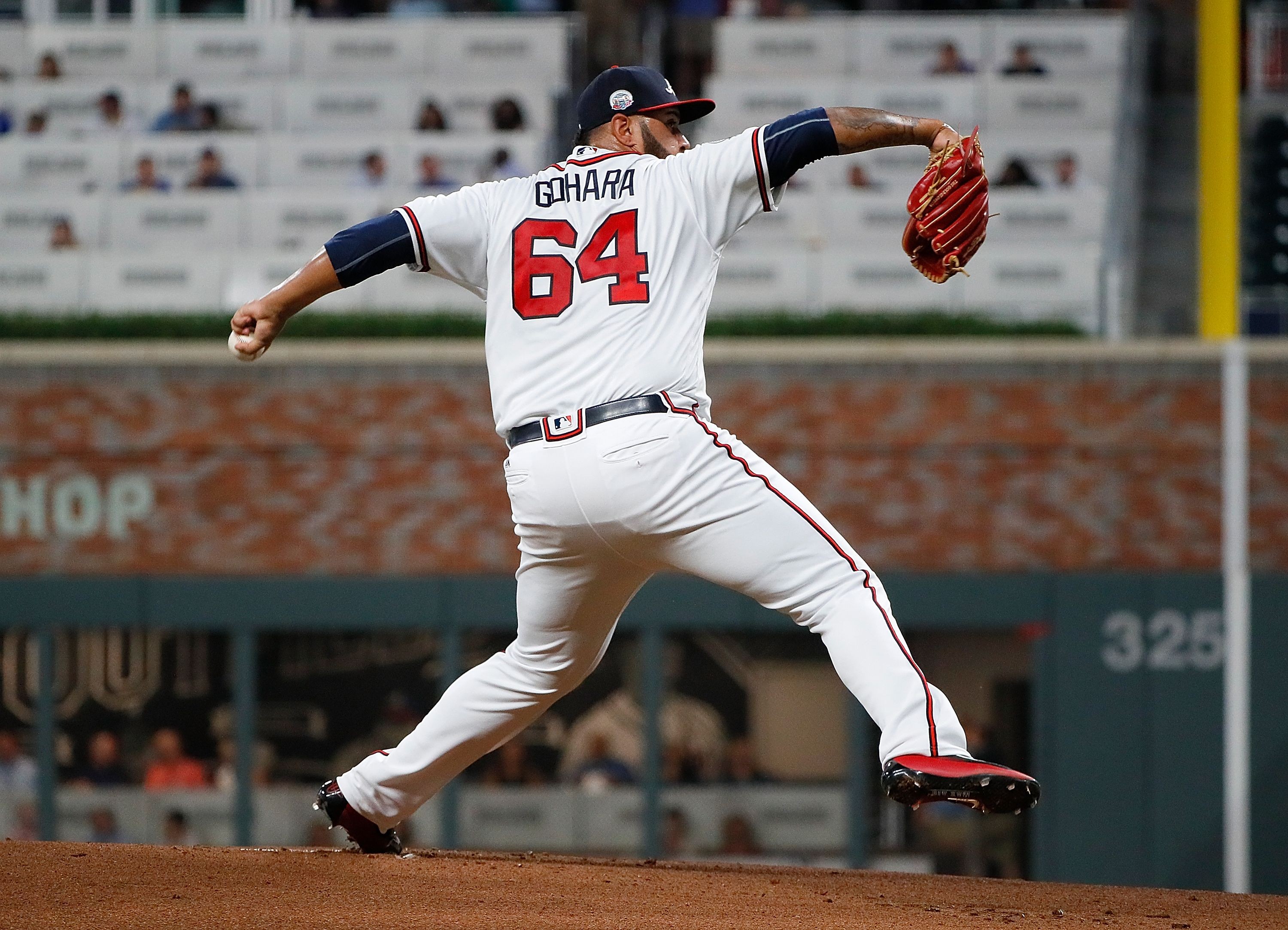 The Atlanta Braves have three on top 10 lefthanded pitching prospects list
