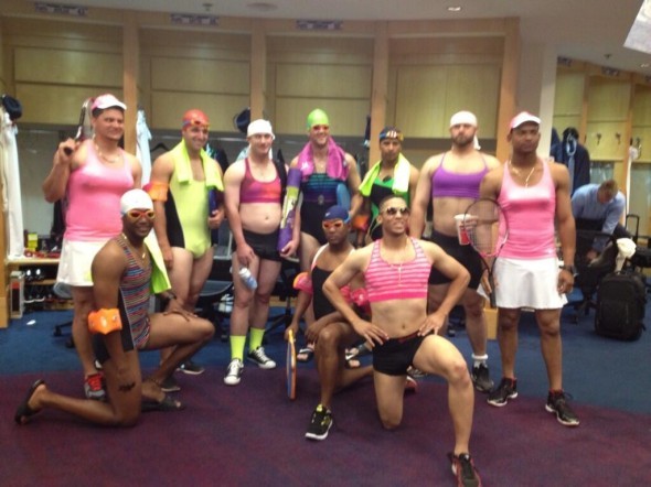 Photos: Atlanta Braves Rookies Dress Up In Ridiculously Funny Outfits