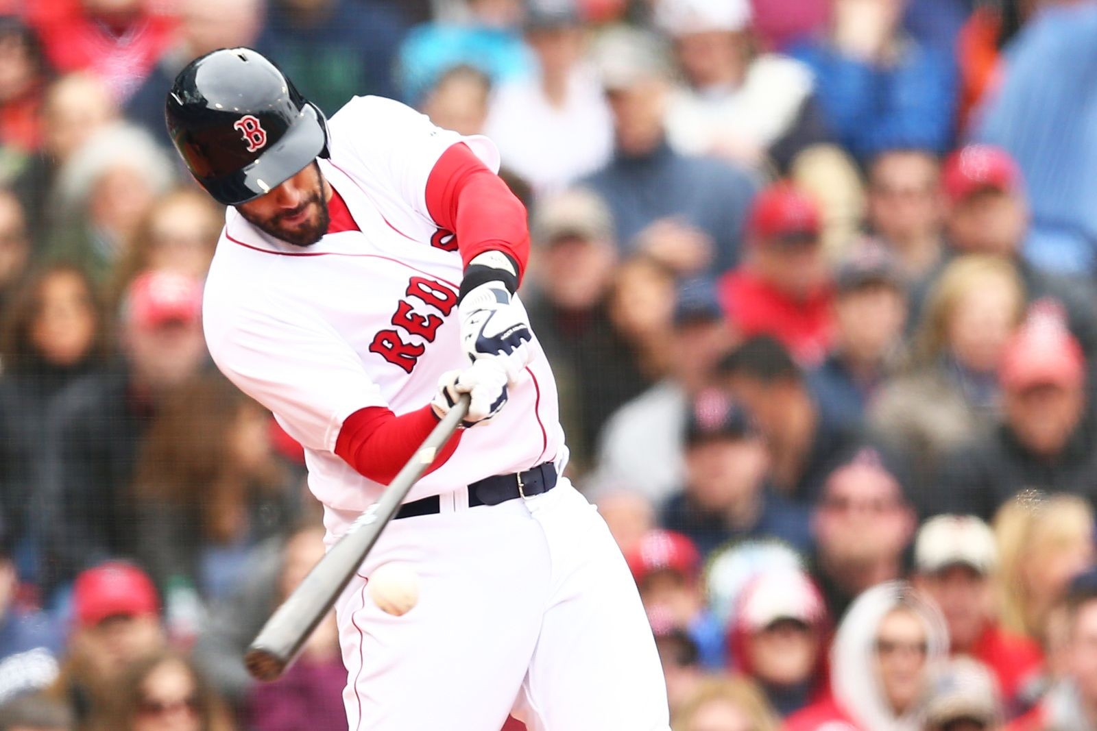 Red Sox slugger J.D. Martinez’ batting average unsustainable