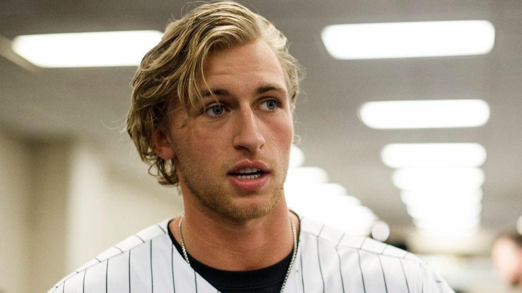 NESN on X: Before switching Sox, Michael Kopech hit the beach with reality  TV star girlfriend Brielle Biermann.    / X