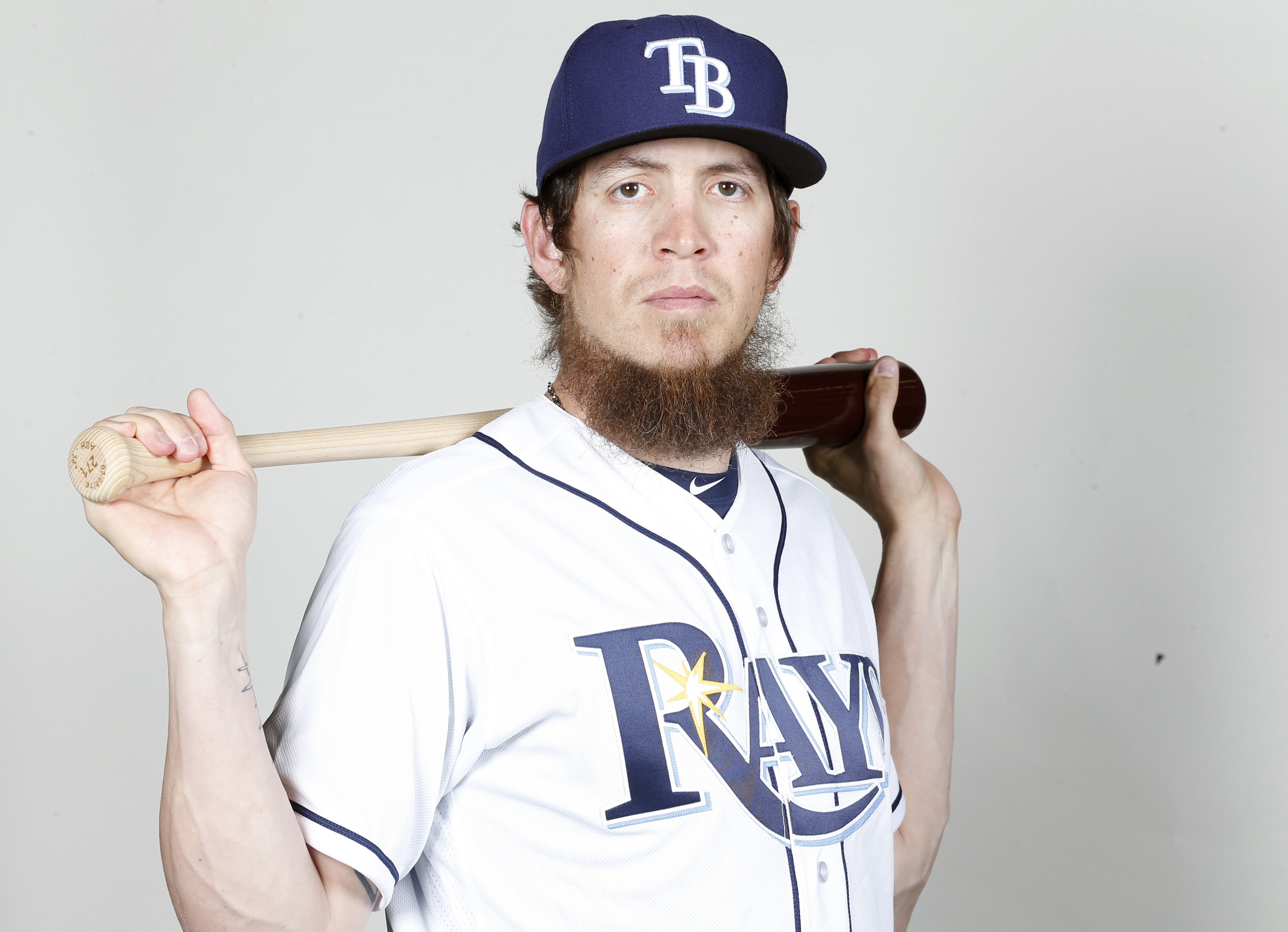 Tampa Bay Rays Rip Colby Rasmus Beard