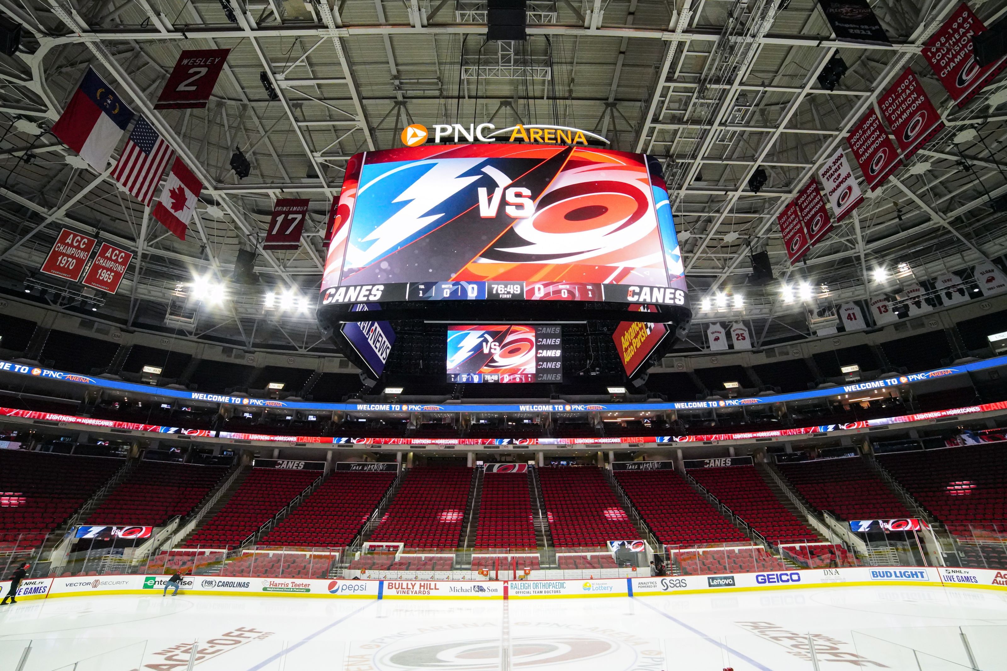 Carolina Hurricanes: PNC Arena through European Eyes