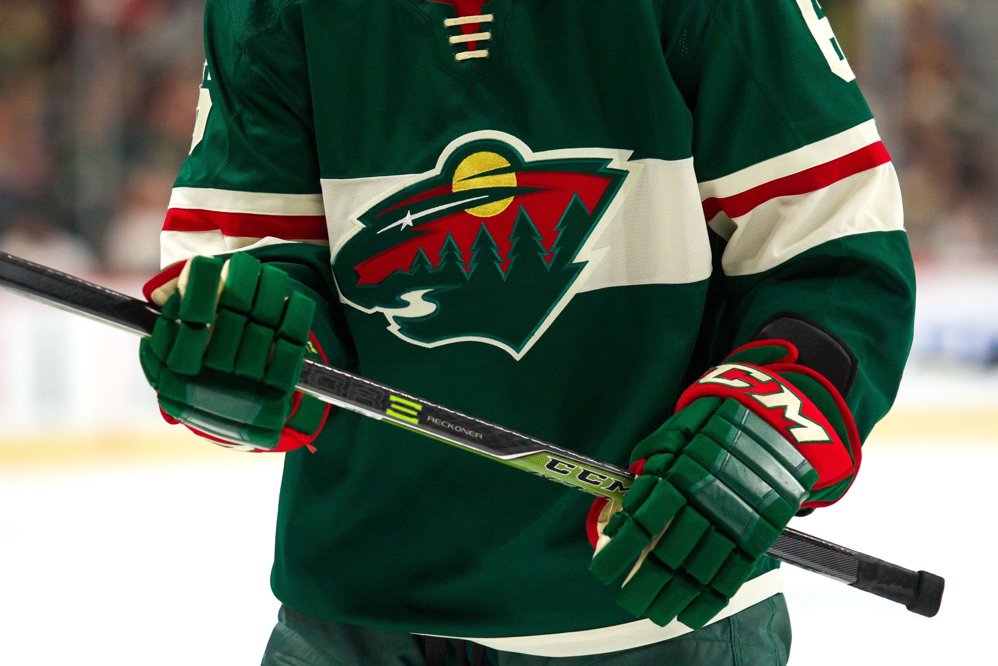 minnesota wild original green jersey