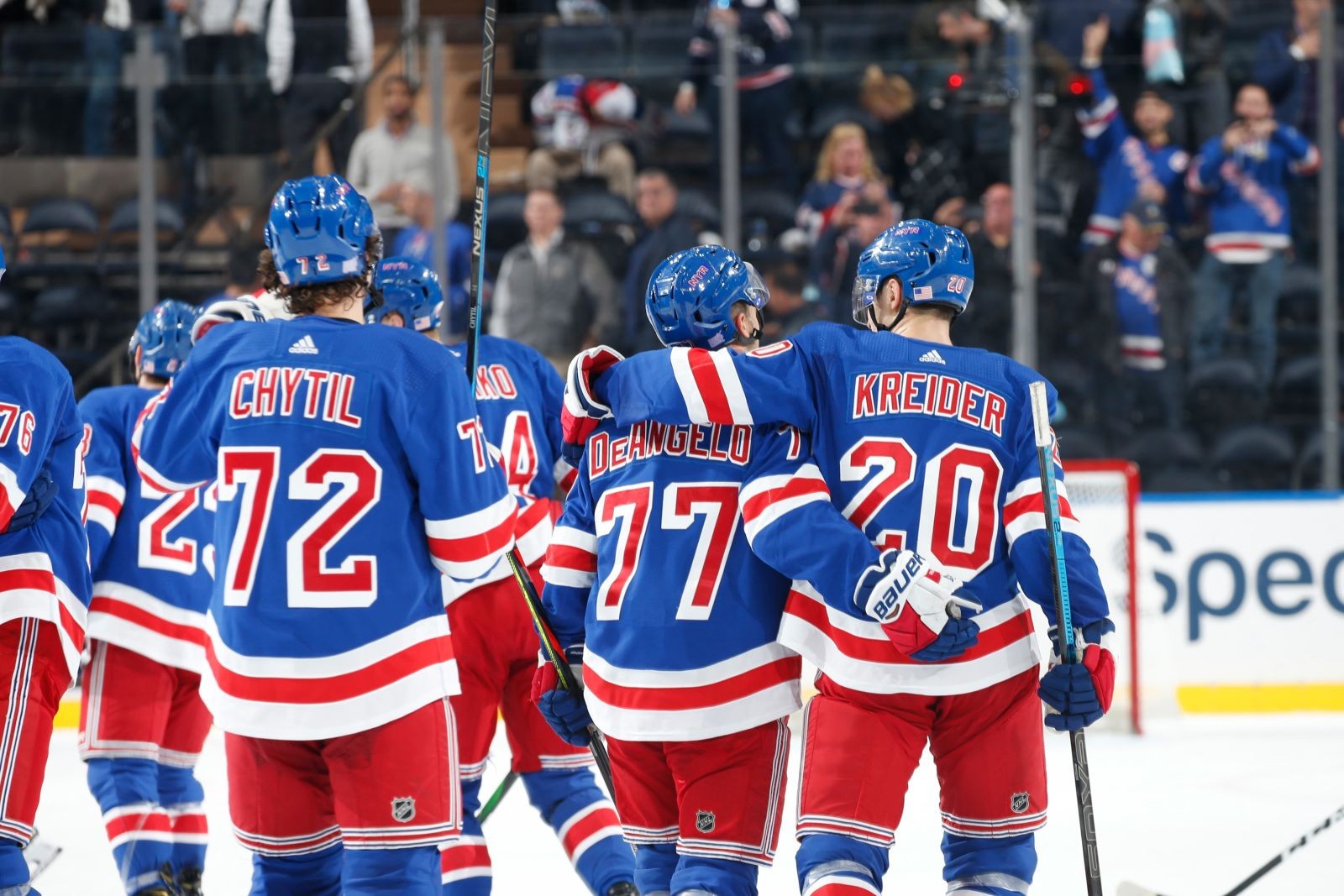 New York Rangers A good 51 win over the Red Wings