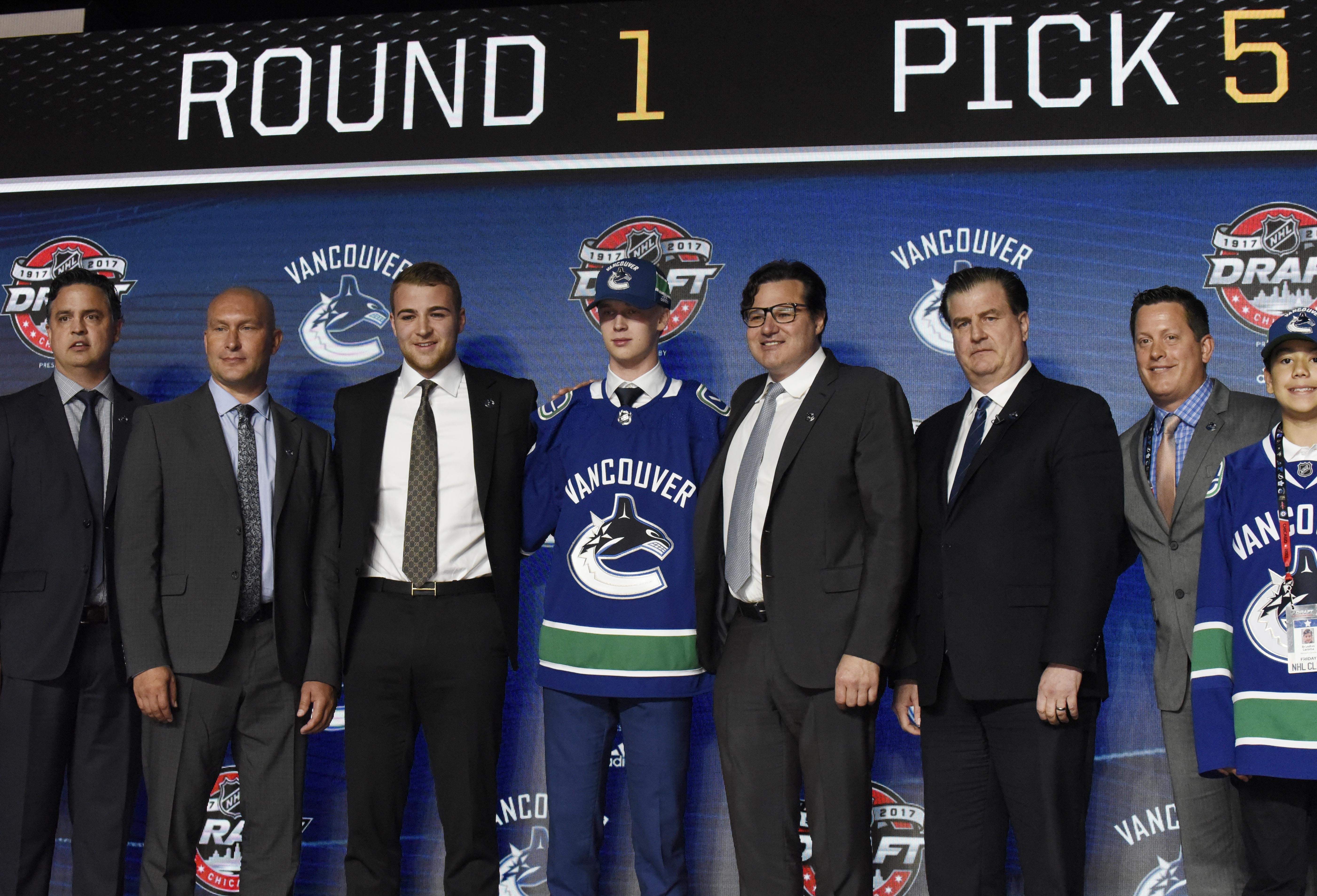 Vancouver Canucks Grades for all 2017 draft picks