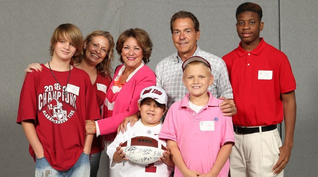 Alabama’s Nick Saban Hosts Luncheon For Nick’s Kids Foundation