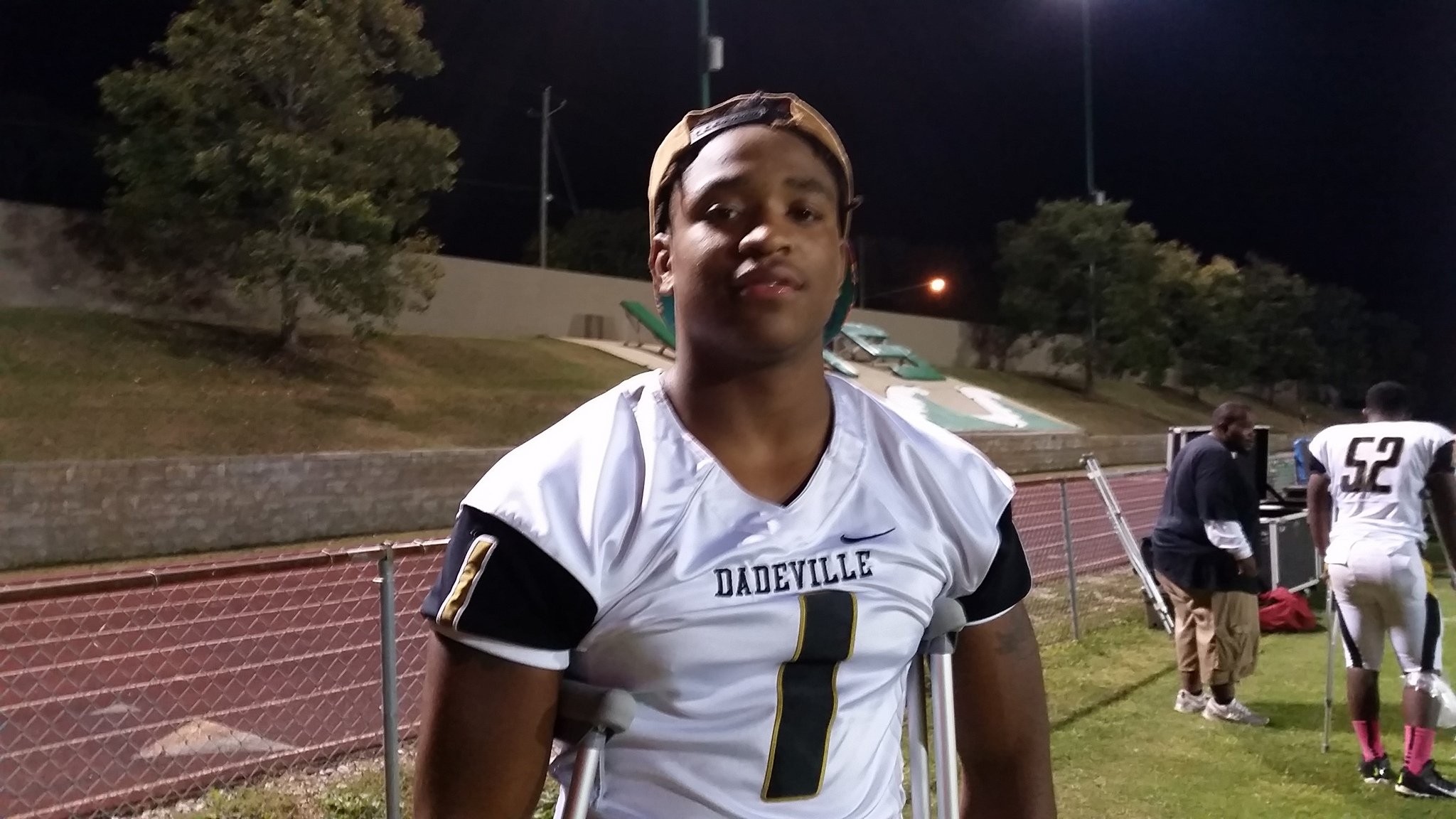 Alabama commit Shawn Jennings staying upbeat despite seasonending injury