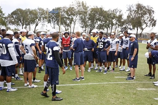 cowboys roster 2012