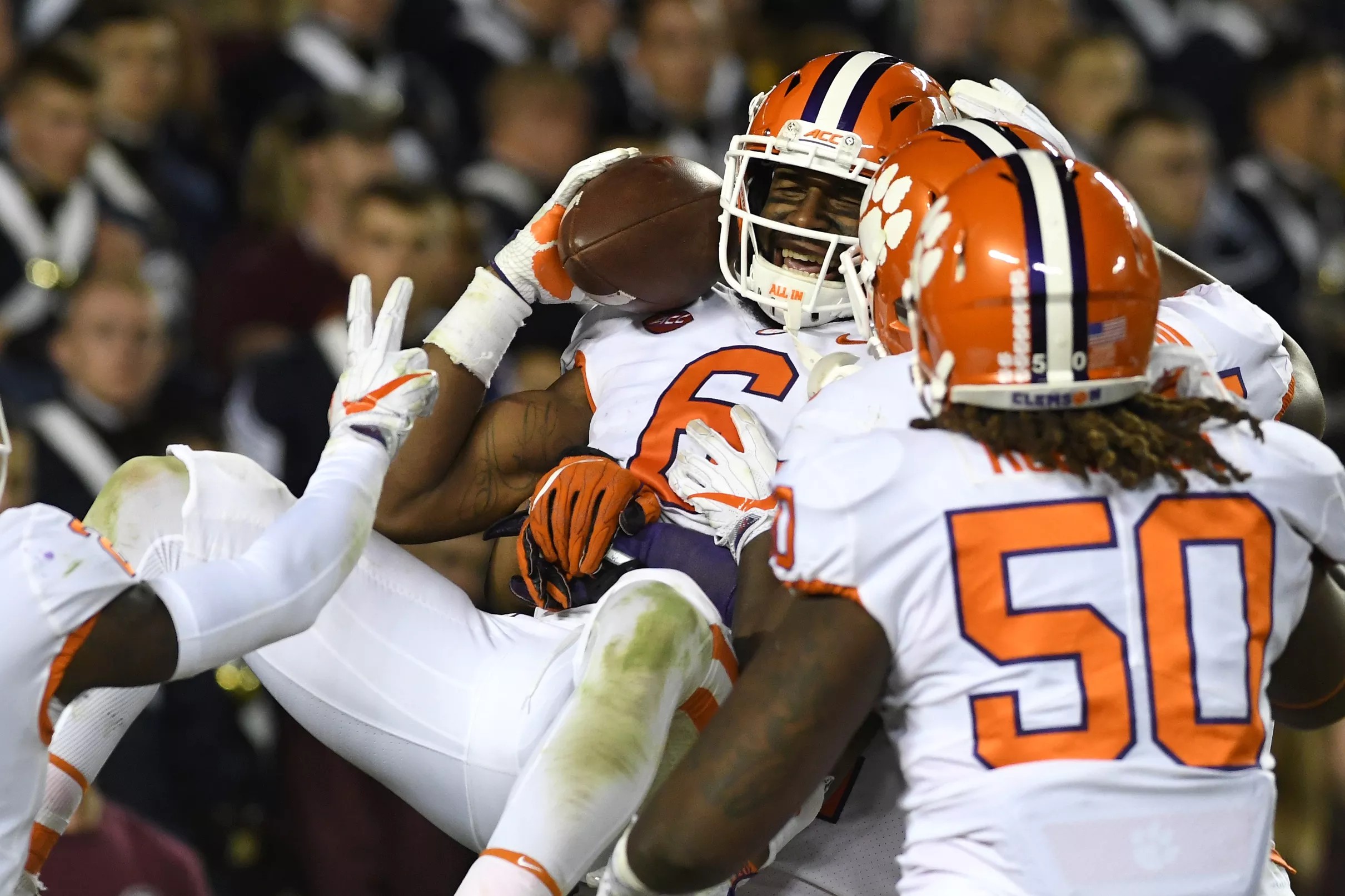 Moments Of The Game: Clemson At Virginia Tech