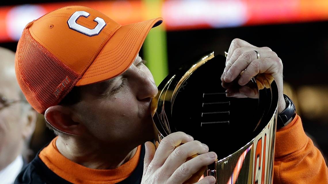 Look Clemson receives national championship rings