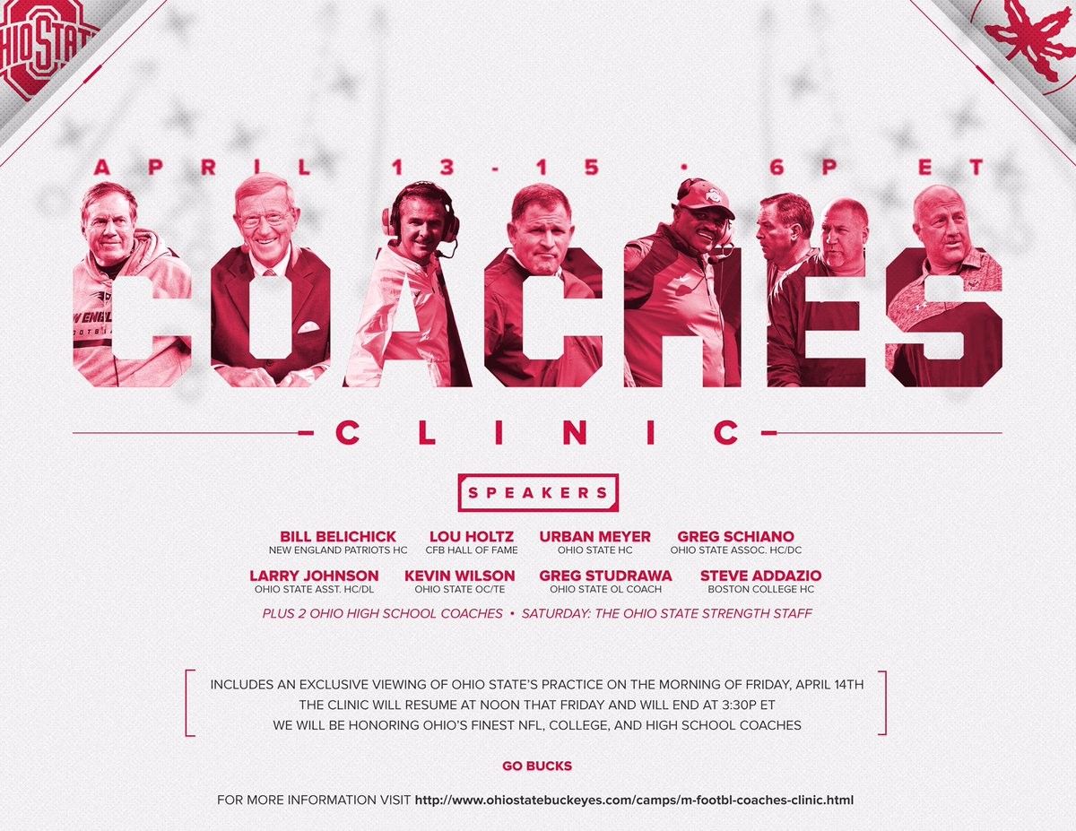 Ohio State Coaches Clinic 2025