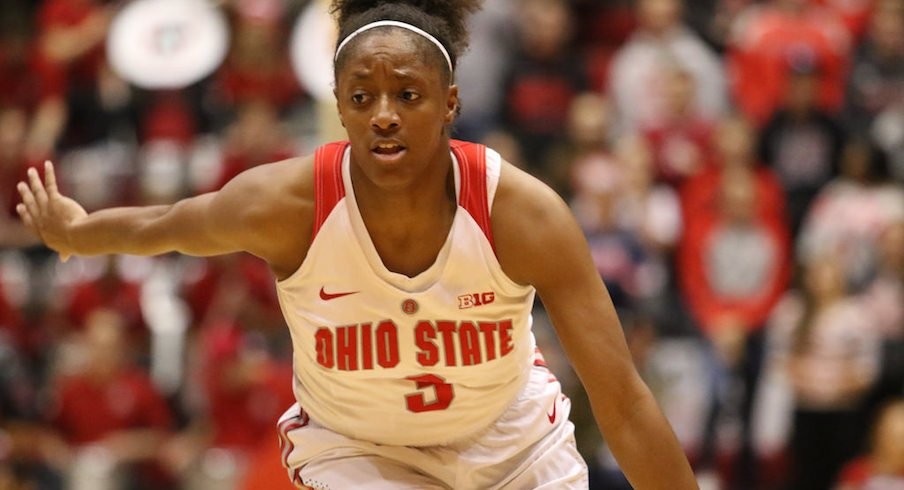 kelsey-mitchell-breaks-ohio-state-scoring-record-as-buckeyes-downs