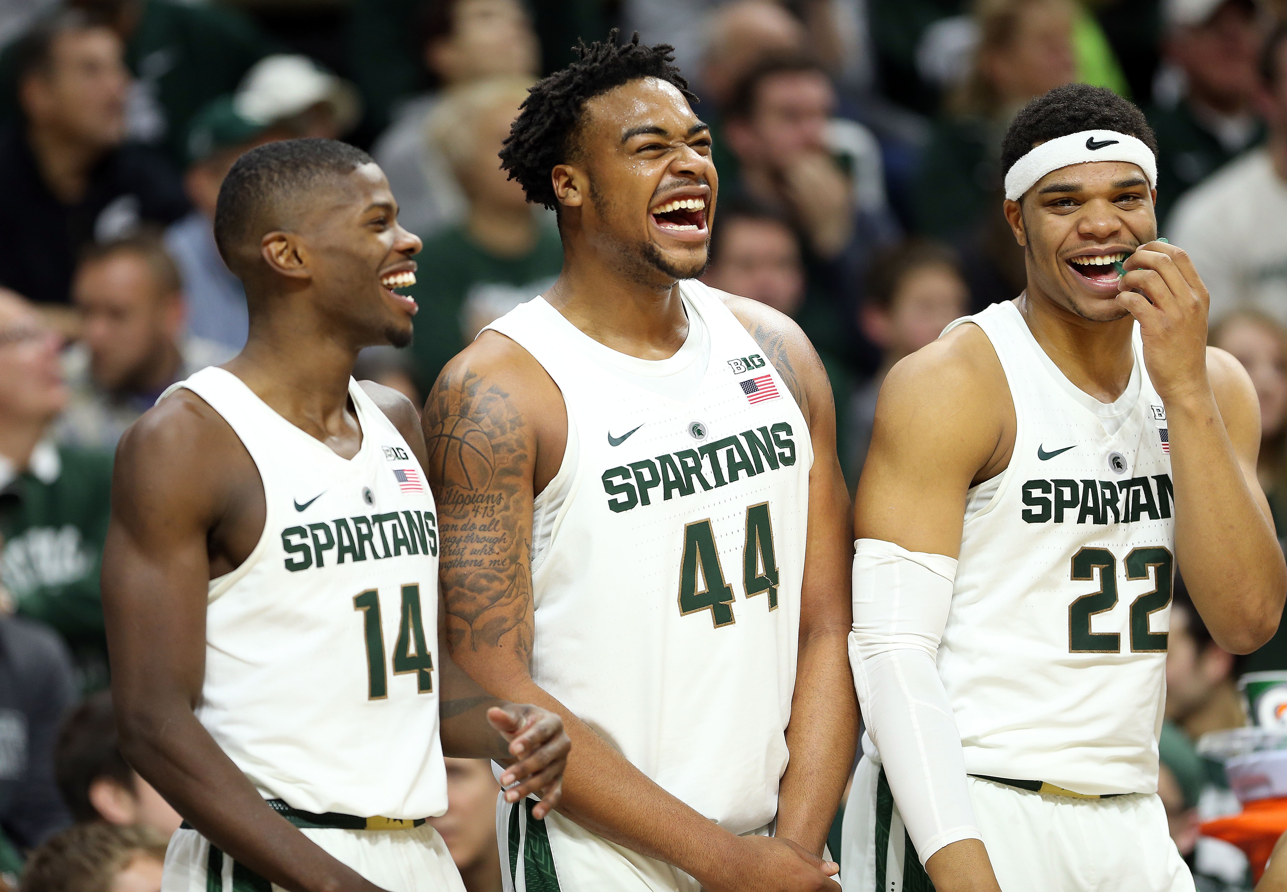 Michigan State Basketball Staff score predictions vs. Michigan