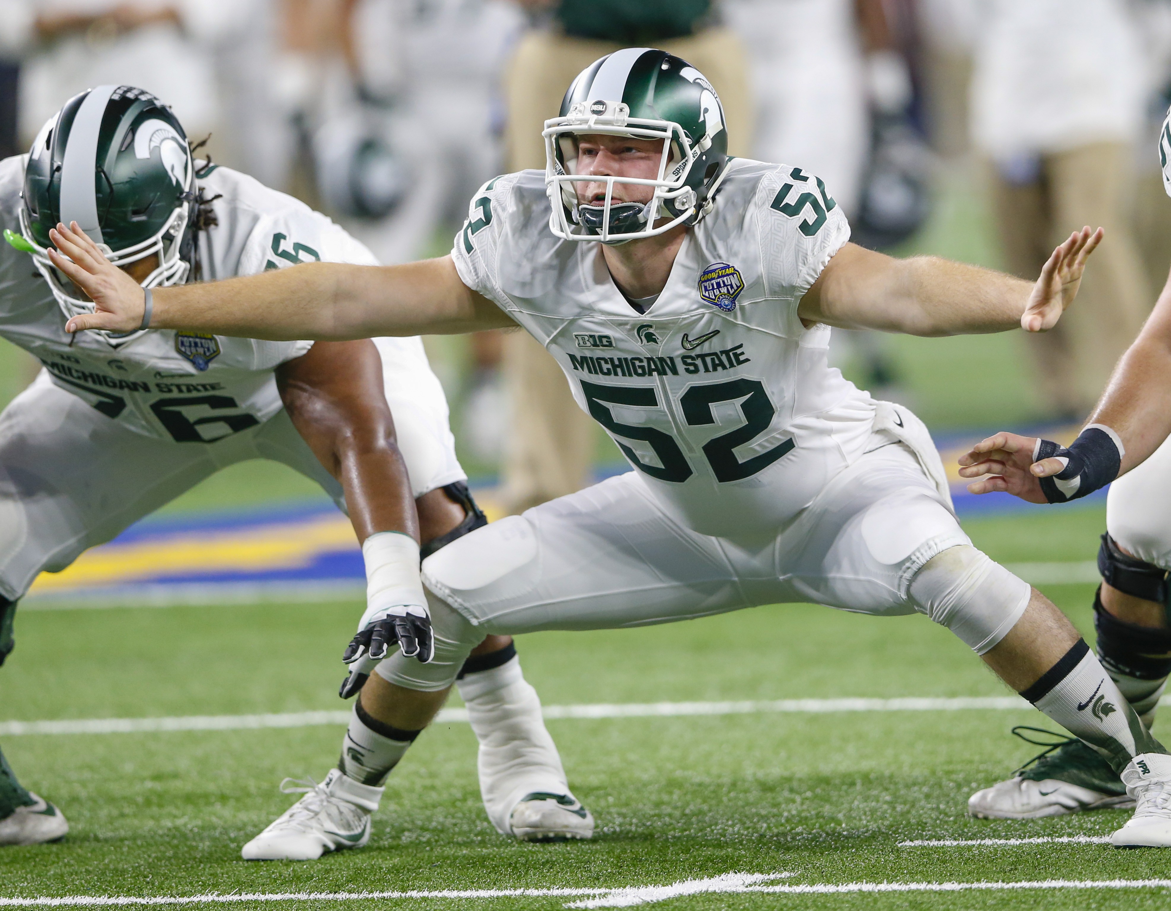 WATCH: Former Michigan State long-snapper Taybor Pepper announces