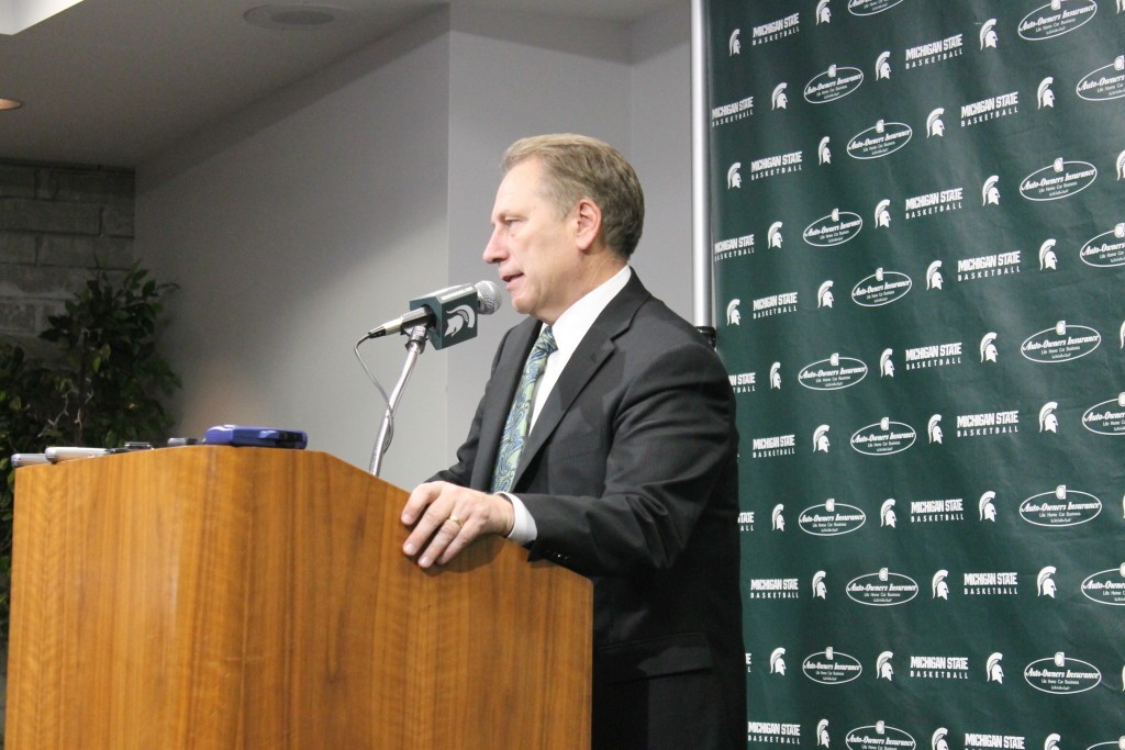 TERRIFIC MICHIGAN STATE BASKETBALL VIDEO Both Coaches & Players After