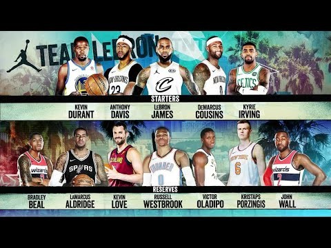 NBA All-Star Game rosters 2018: The captains are LeBron James, Steph Curry  