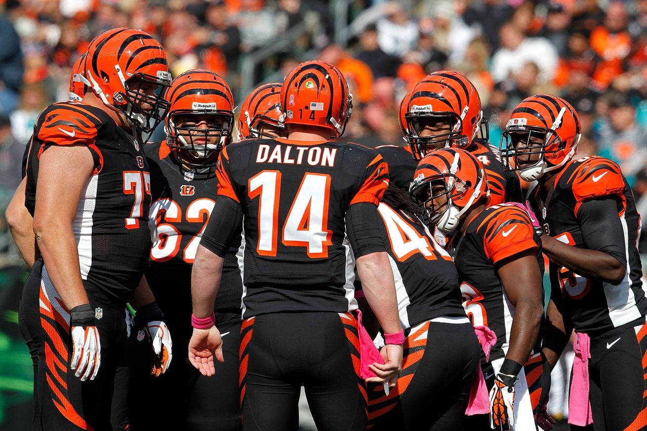 The Bengals employ big maulers up front on their offense and the starters a...
