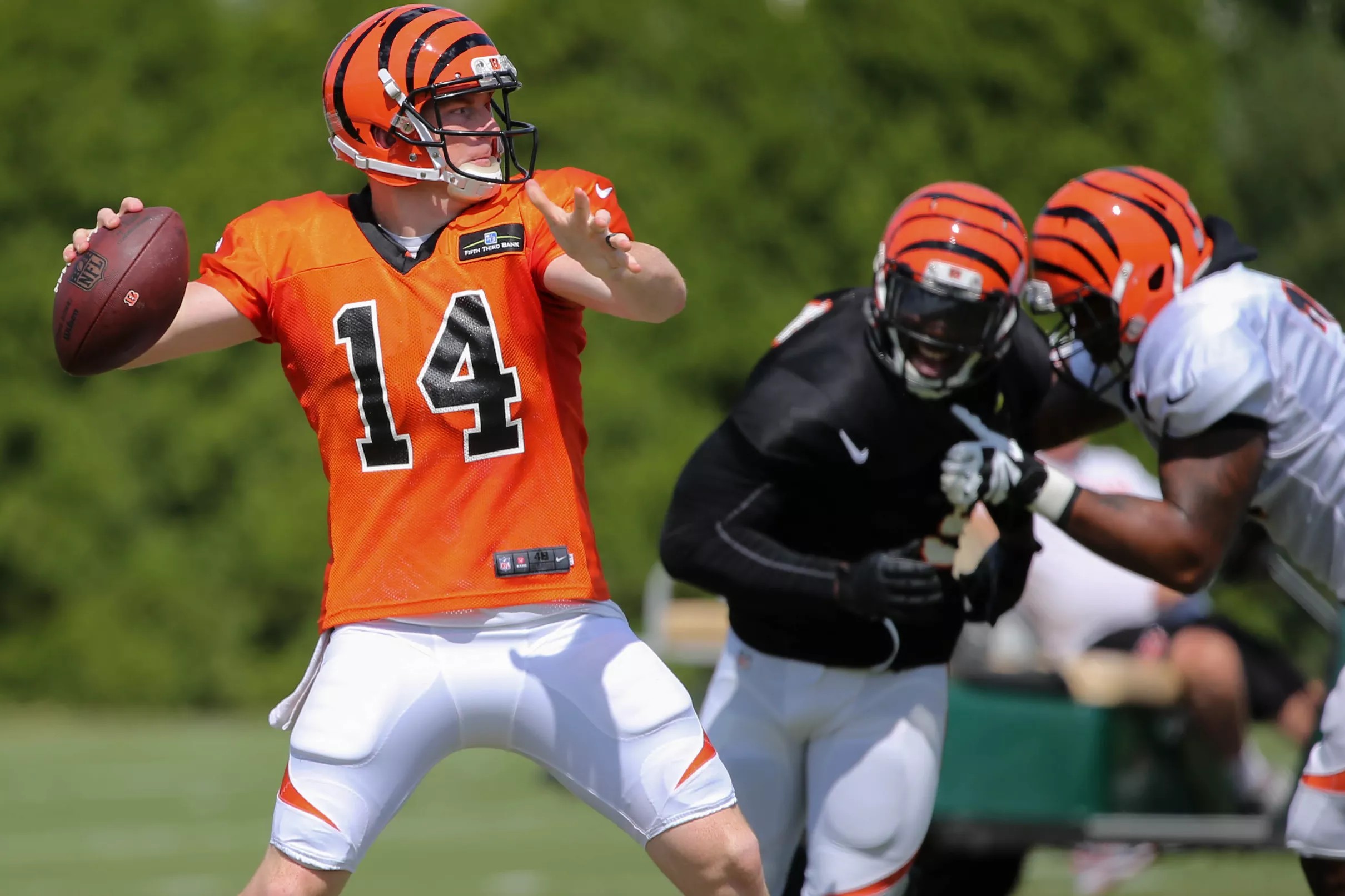 Sights and scenes from the final open Bengals OTA practice