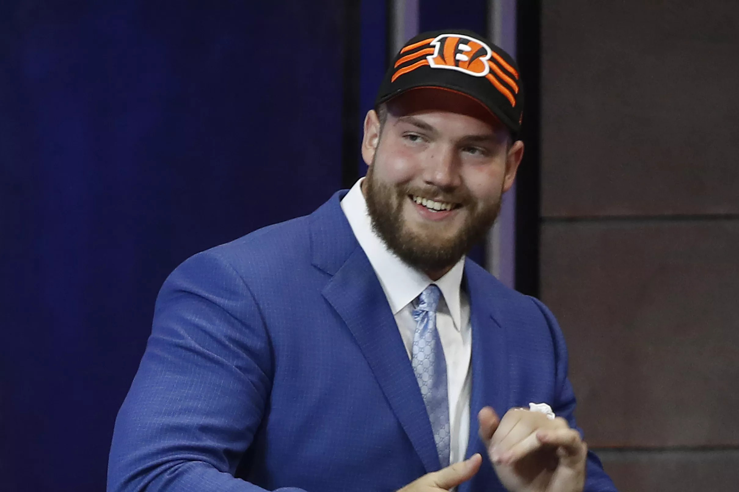 Duke Tobin discusses state of Bengals offensive line