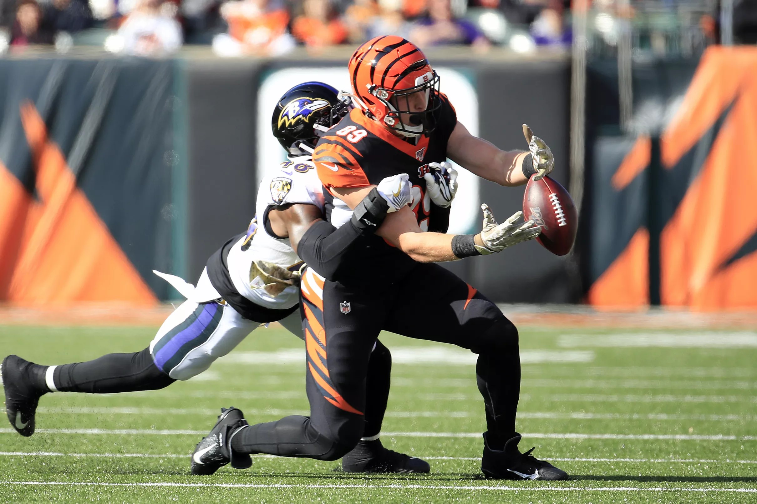 Cincinnati Bengals TE Drew Sample Looks to Help Cincy Finish the