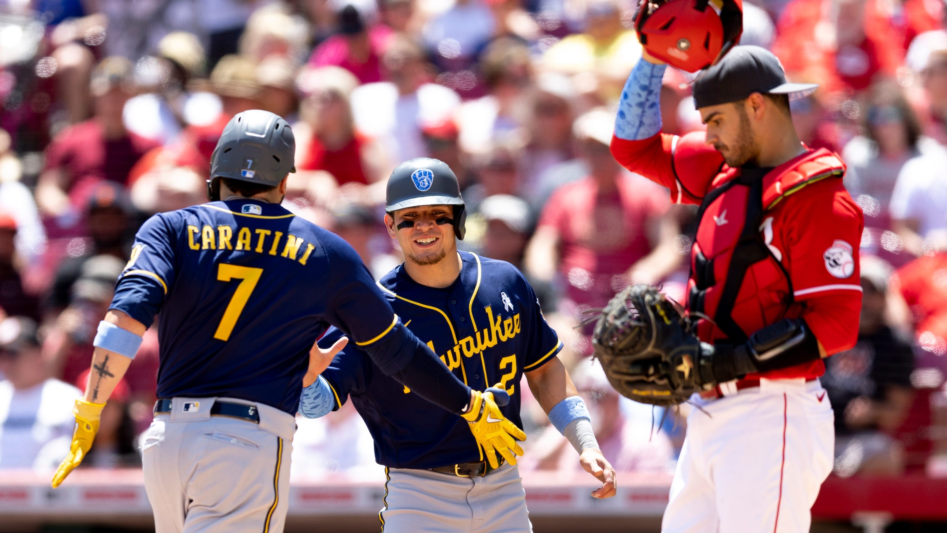 Cincinnati Reds swept by Milwaukee Brewers as they enter toughest