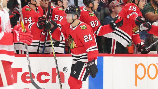 Five Takeaways From Blackhawks' 6-1 Win Over Red Wings In Preseason ...