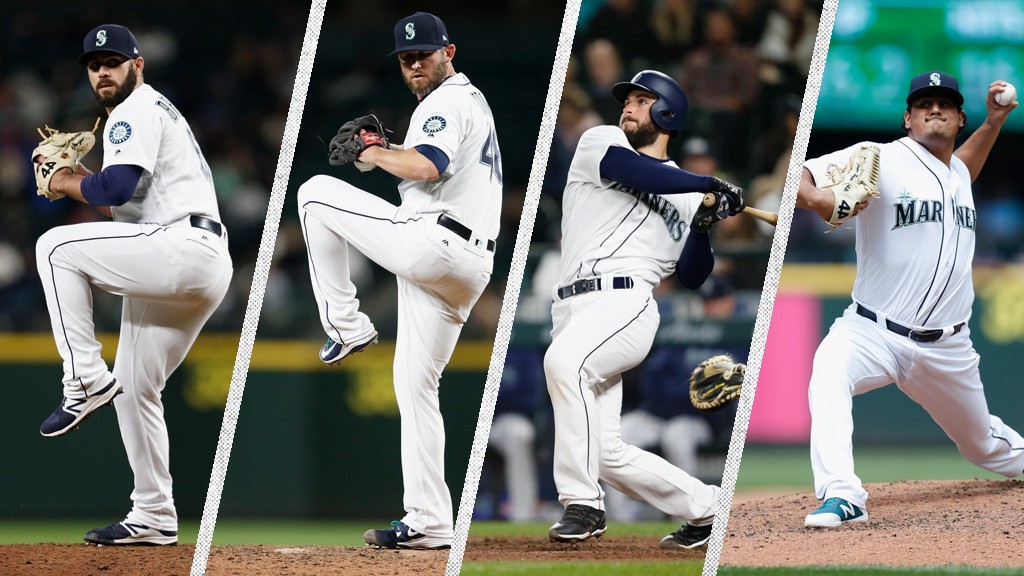 Mariners Add 7 Players as Rosters Expand
