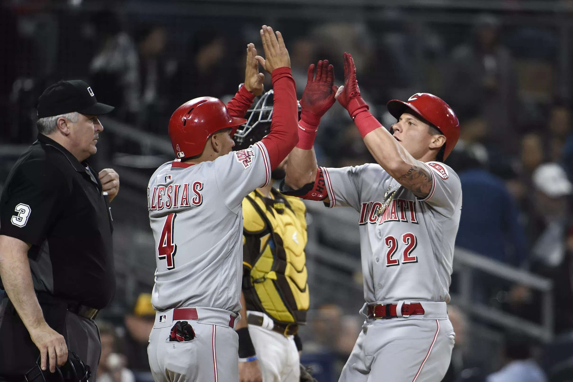Derek Dietrich’s pinchhit dinger in extra innings leads Reds to 32 win over Padres