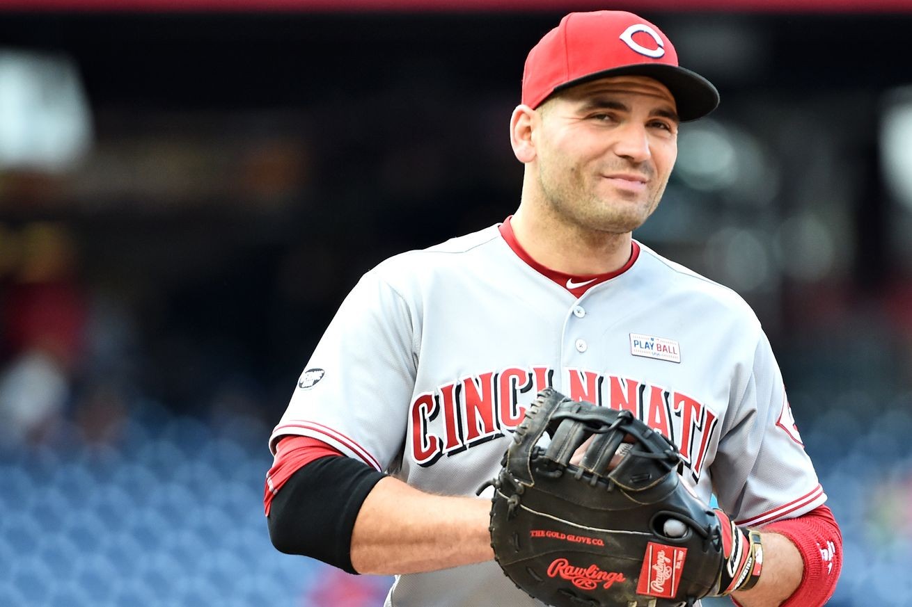 Cincinnati Reds links - Joey Votto gloriously trolls Phillies fans.