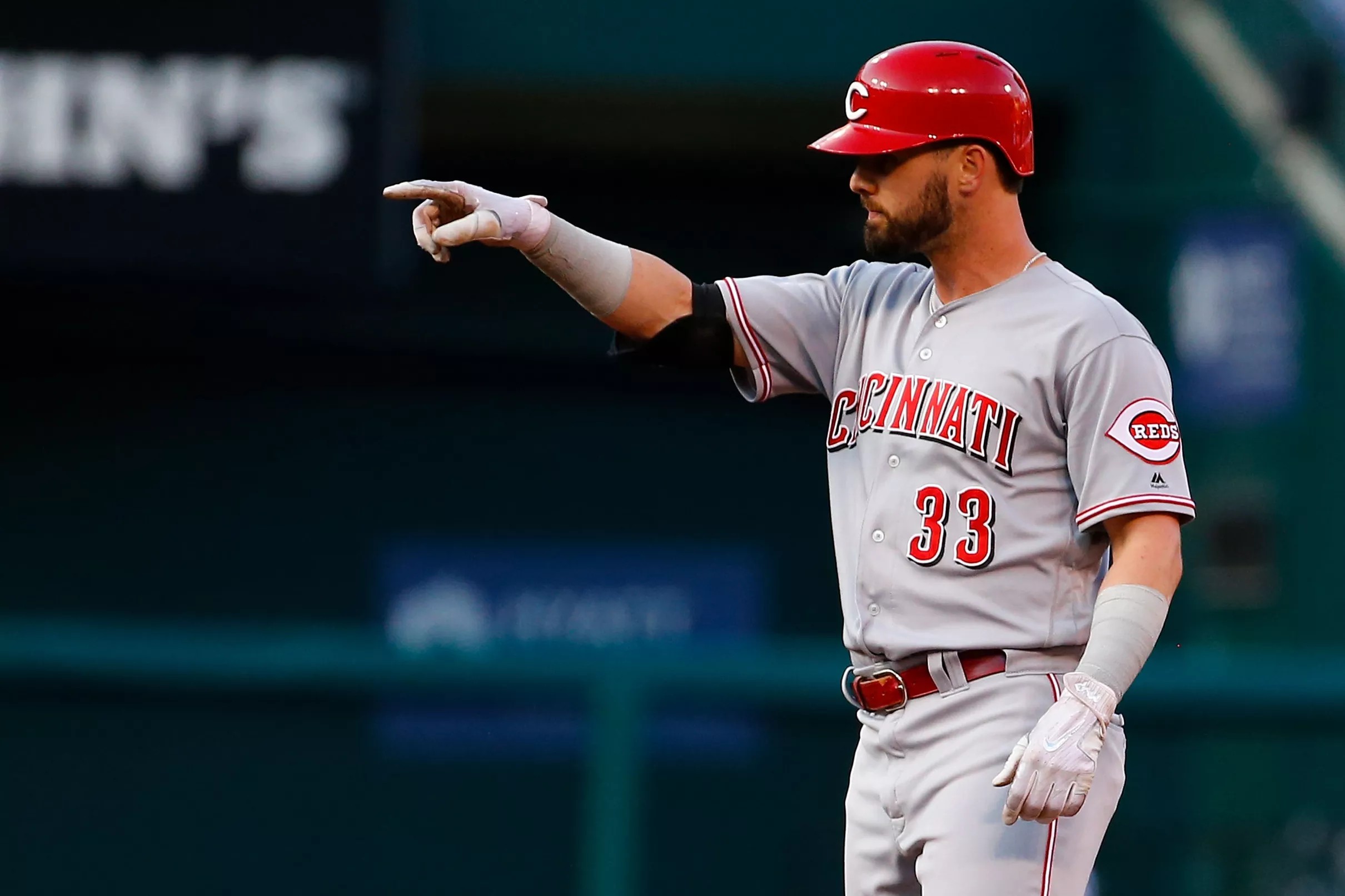 Where does Jesse Winker stand in the National League Rookie of the Year