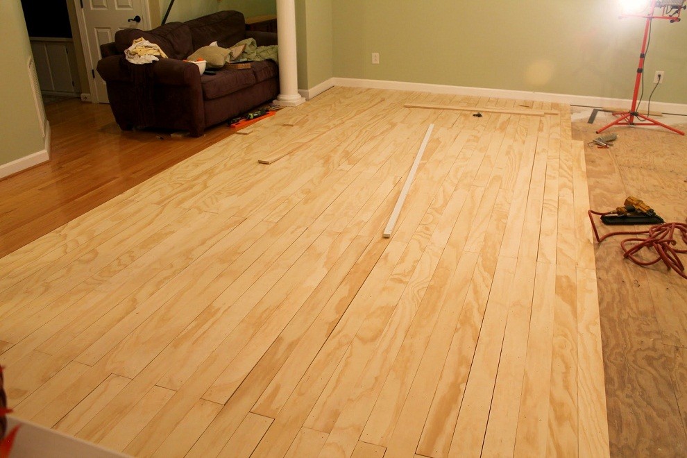 Affordable Finishing Plywood Floors