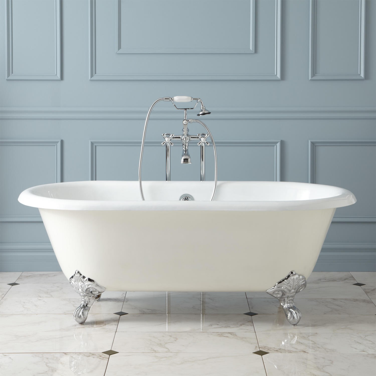 original cast iron clawfoot tub