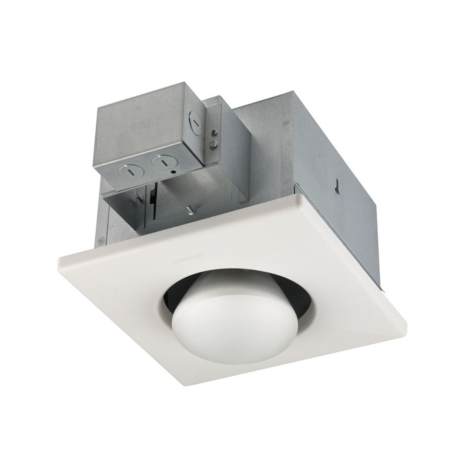 Mounting A Bathroom Heat Lamp And Ceiling